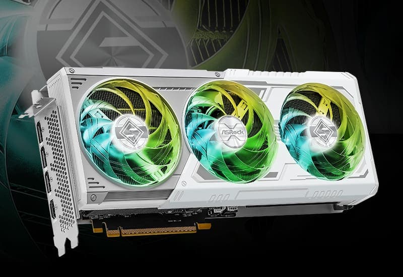 BNIB ASRock Intel Arc B580 Steel Legend 12GB OC GDDR6 GPU White