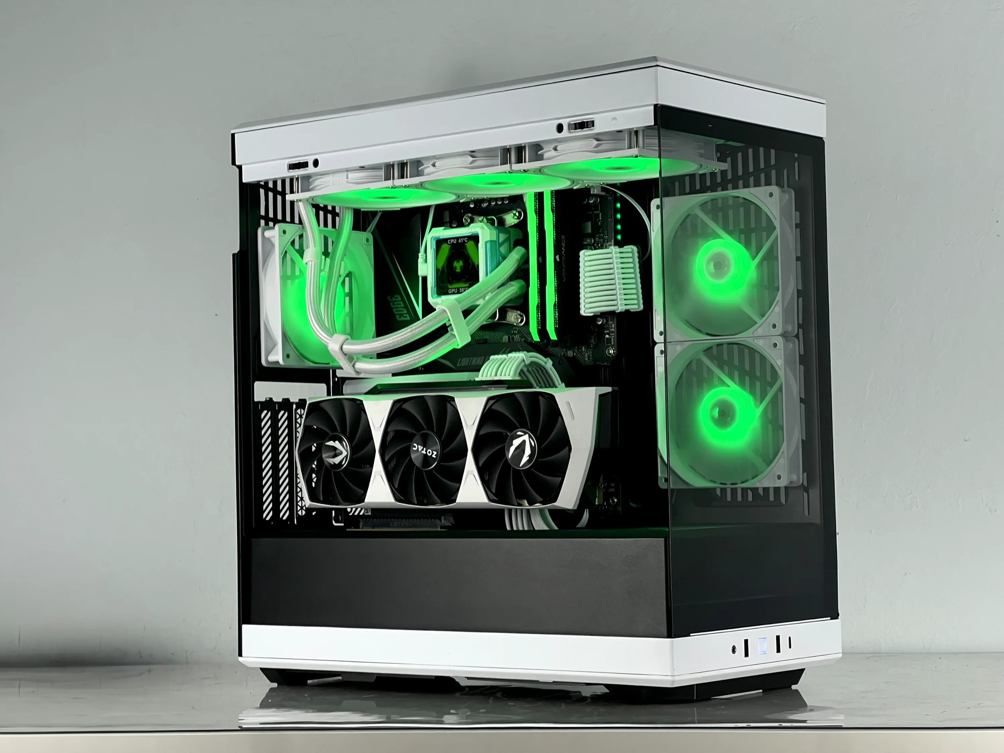 ❄️ 4K Gaming PC❄️  - RTX 3090 24GB, Ryzen 7 5700X3D, 64GB DDR4, 1TB NVMe