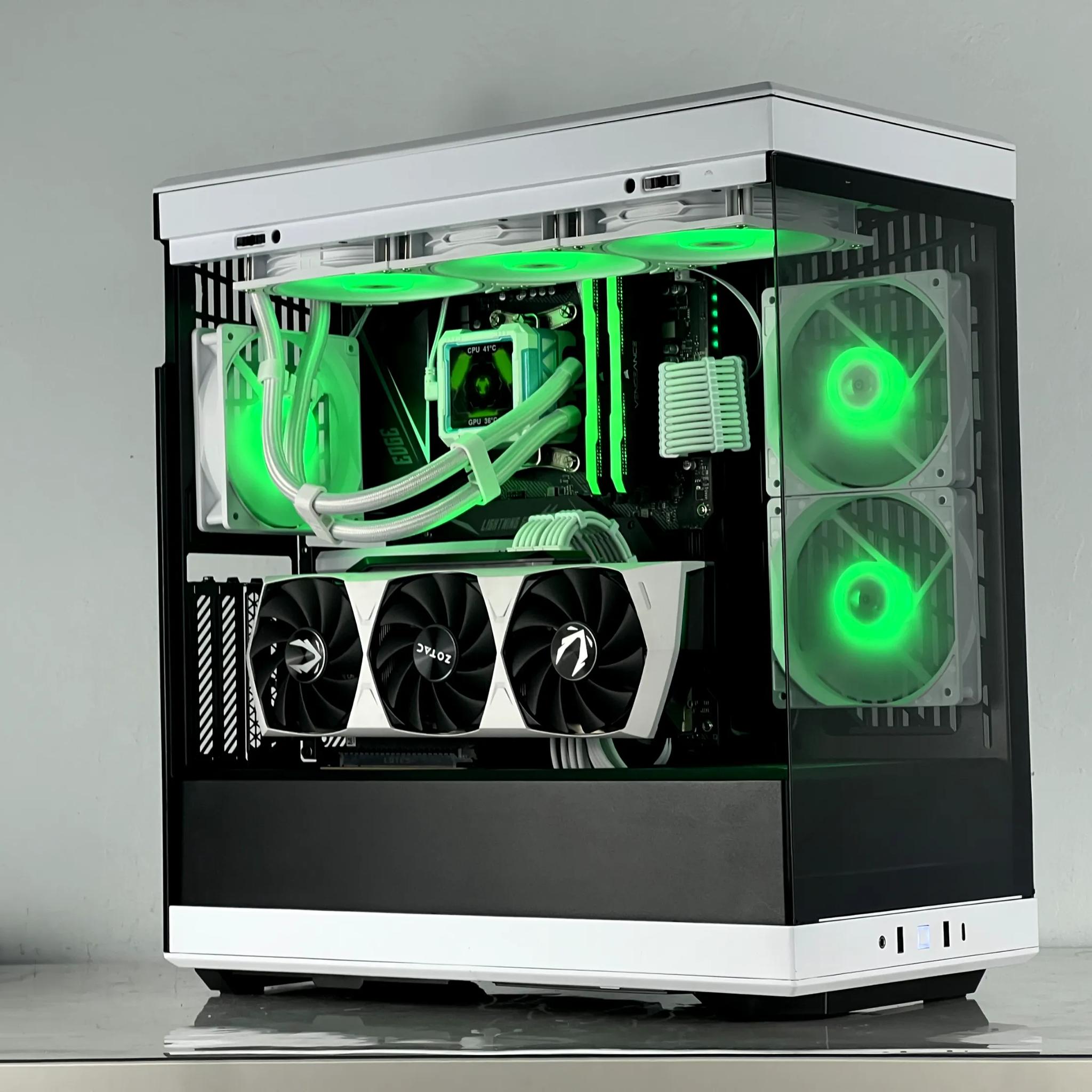 ❄️ 4K Gaming PC❄️  - RTX 3090 24GB, Ryzen 7 5700X3D, 64GB DDR4, 1TB NVMe