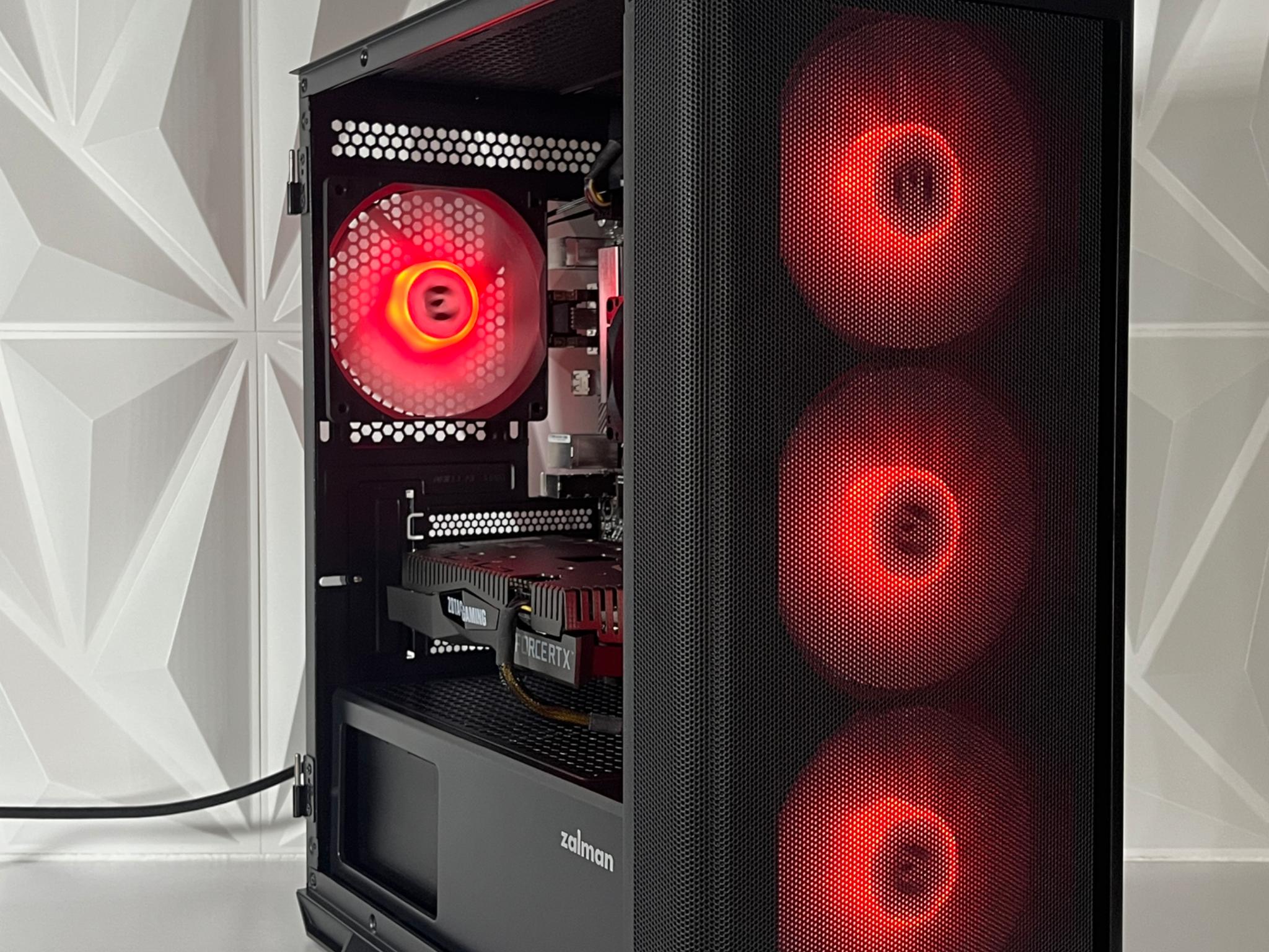 RTX 2060 6GB, Ryzen 5 2600X, 16GB 3600MHz | Black RGB Gaming Computer