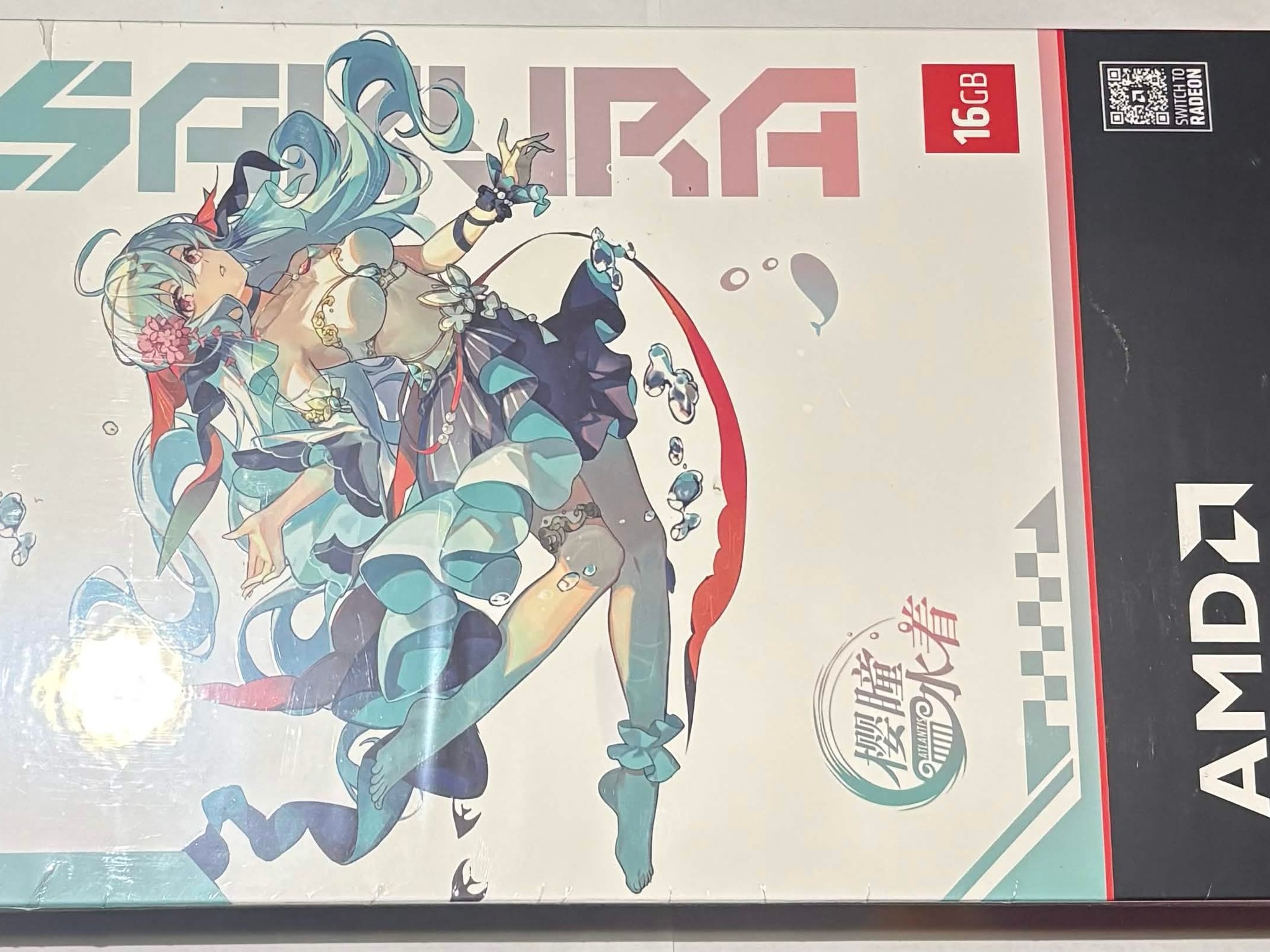 Yeston RX 9070 XT Sakura Atlantis