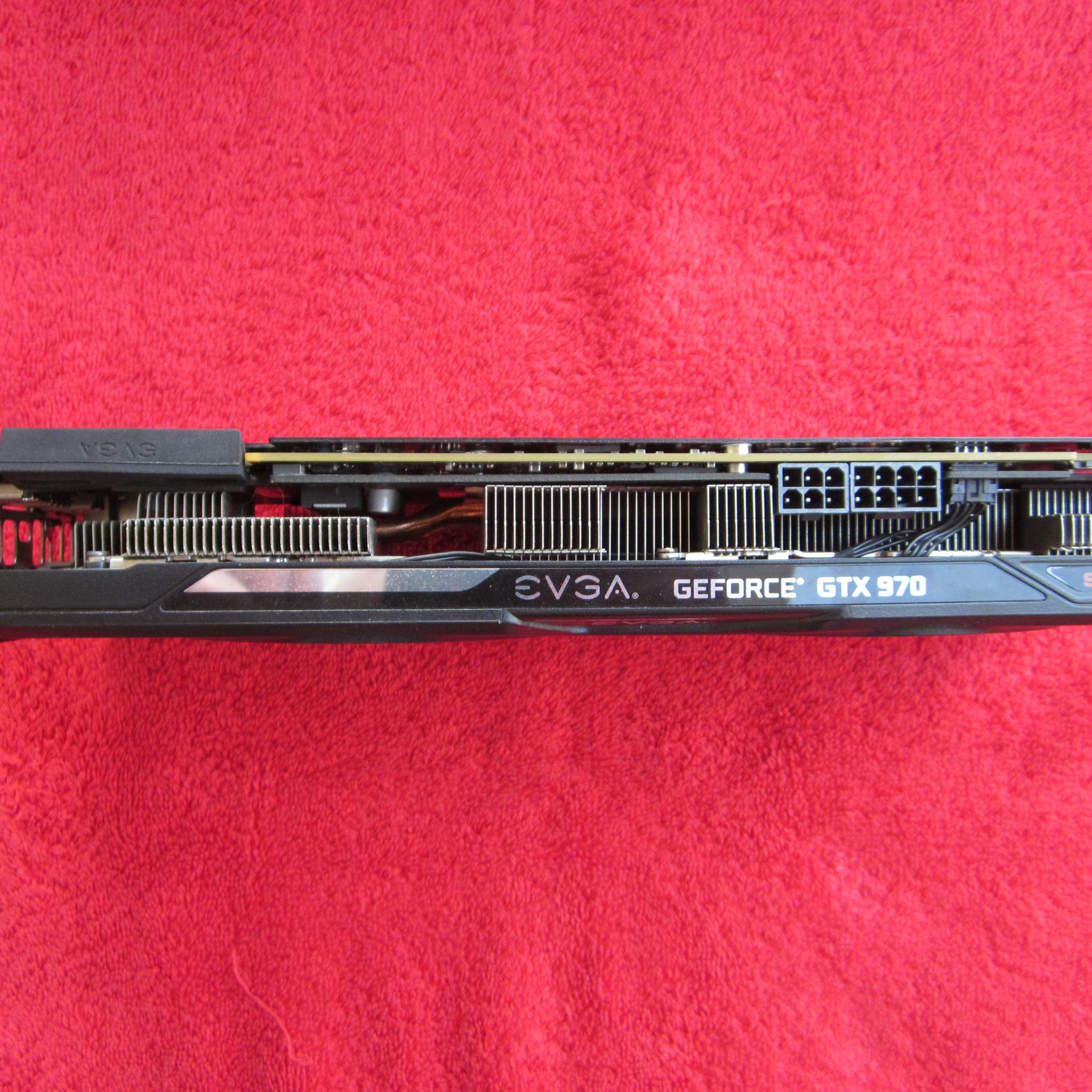 SUPER CLEAN! EVGA GTX 970 4Gb SSC Video Card With Metal Backplate