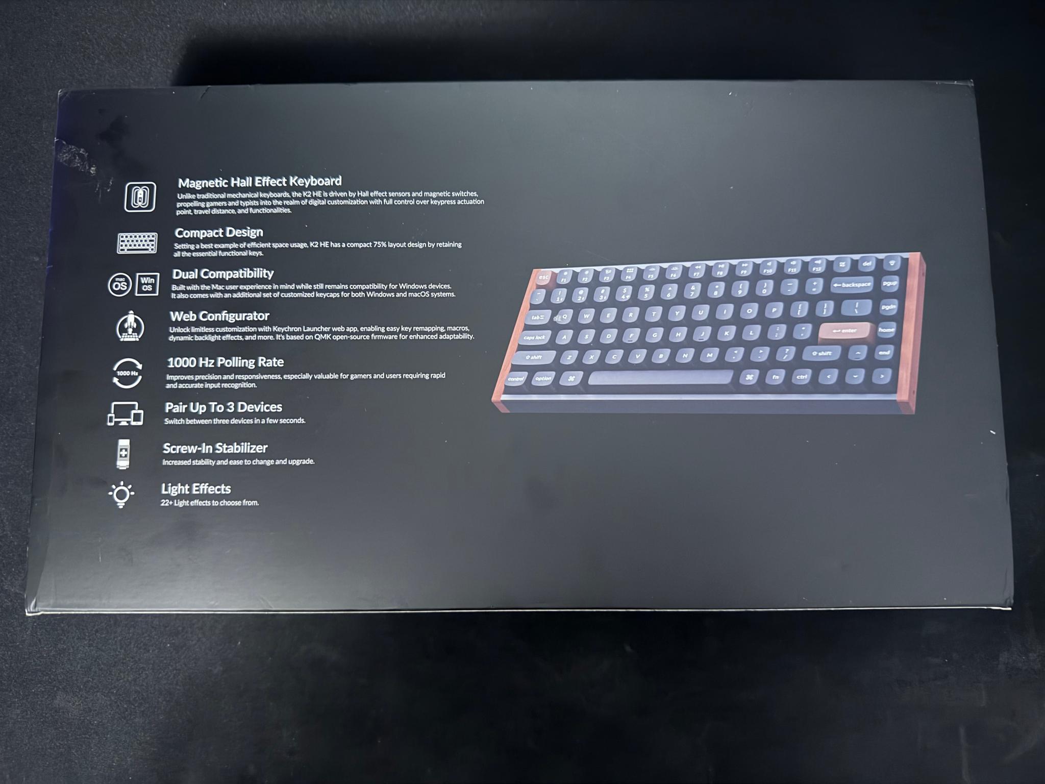Keychron K2 H2 Wireless Mechanical Keyboard RGB Backlight Bluetooth