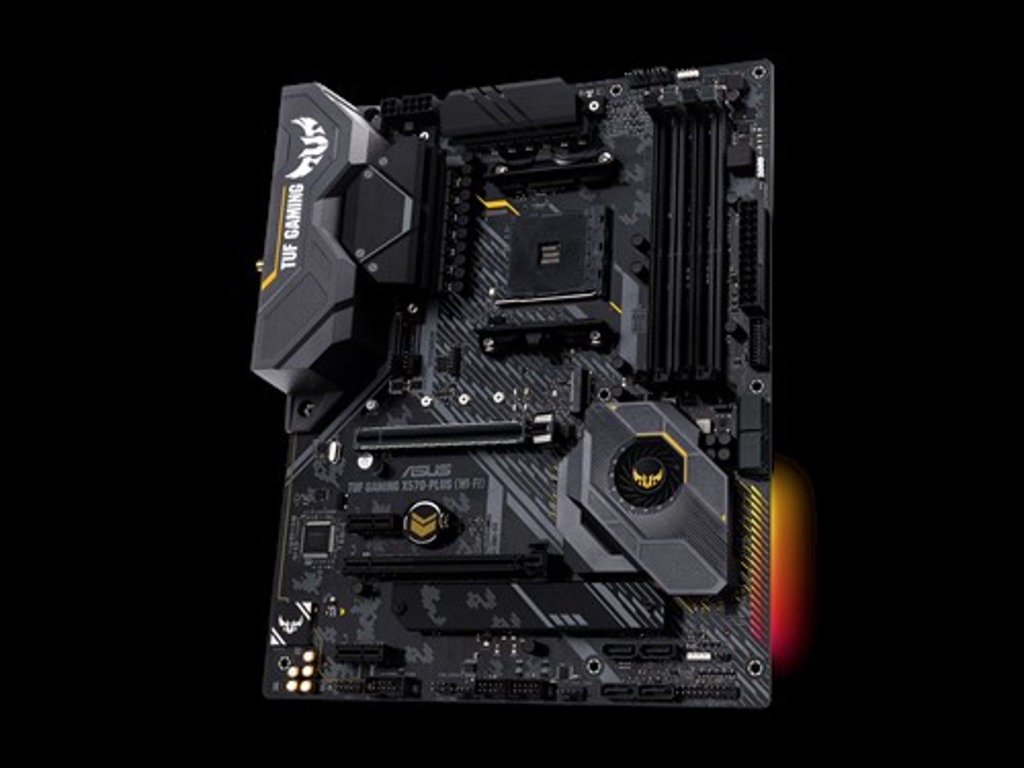 ASUS TUF GAMING X570-PLUS WI-FI AMD Socket X570 AM4 ATX M.2 Desktop Motherboard