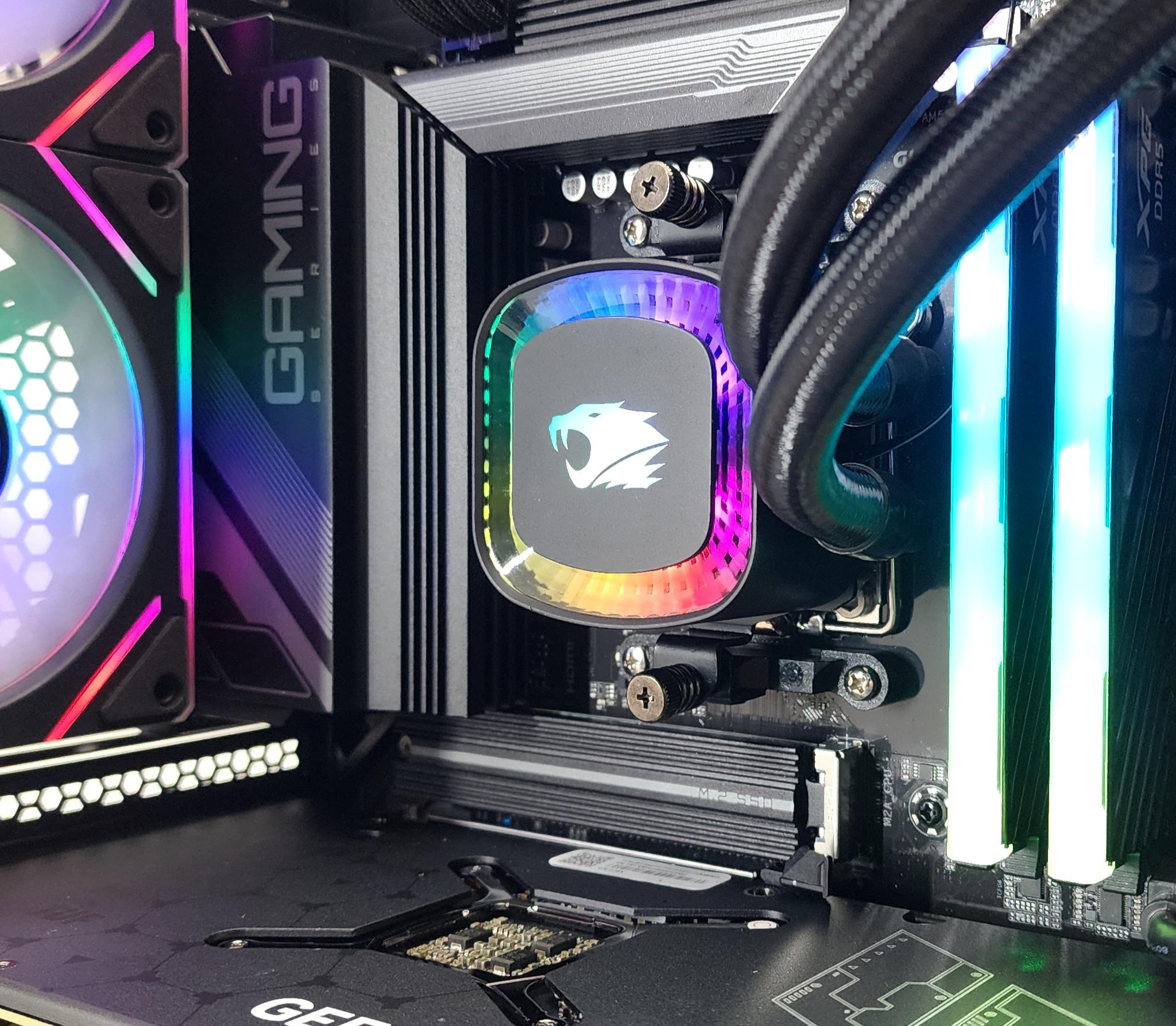 Gaming PC Ryzen 7 9700X 32GB RAM 1TB SSD RTX 4070 Ti SUPER 16GB Win11 Computer