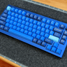 Keychron Q1 Ver.2 w/ Knob QMK Mechanical Keyboard / Navy Blue / Gateron G Pro Reds / OSA PBT Keycaps