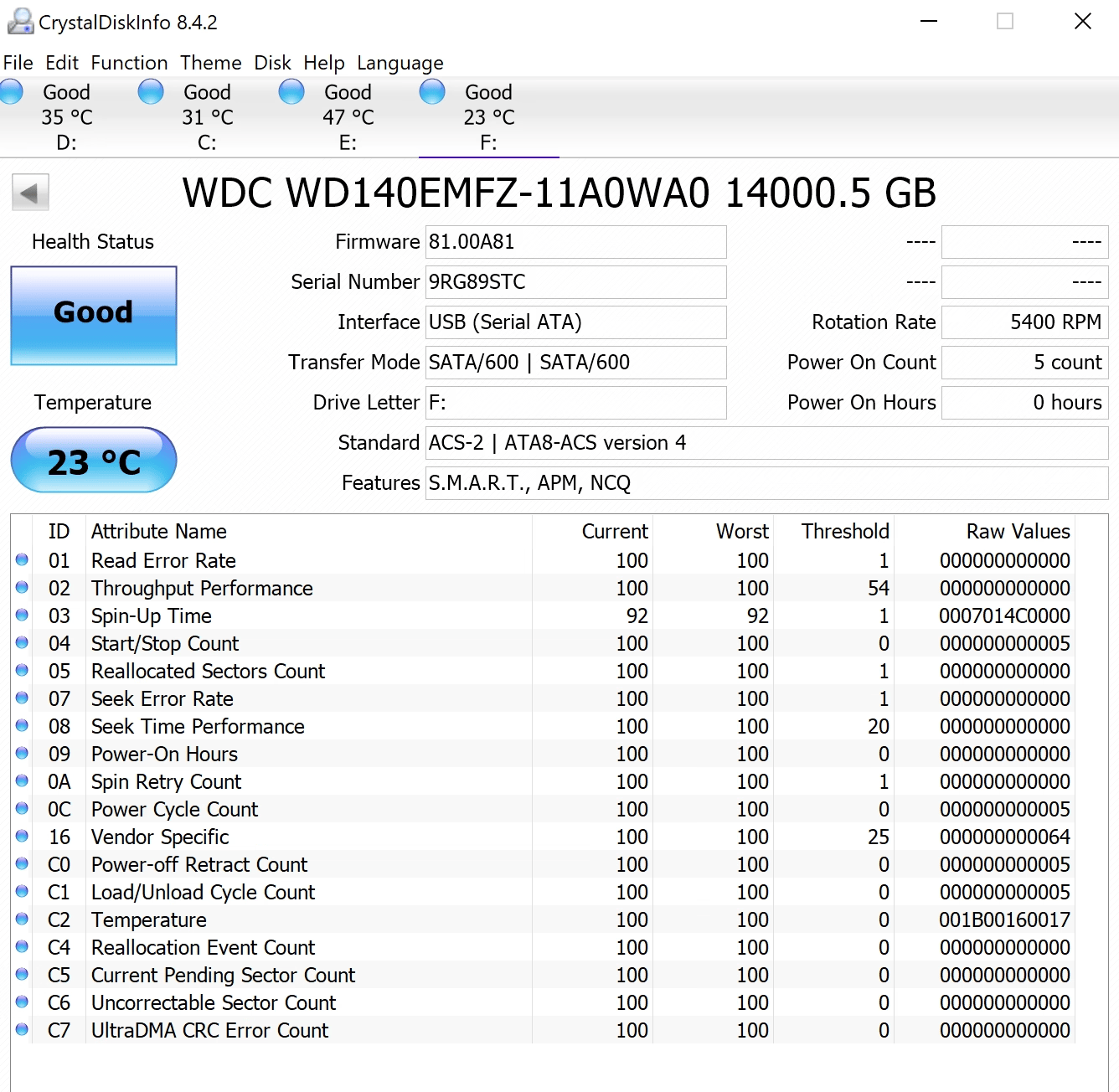 WD 14TB Elements Desktop External Hard Drive - USB 3.0