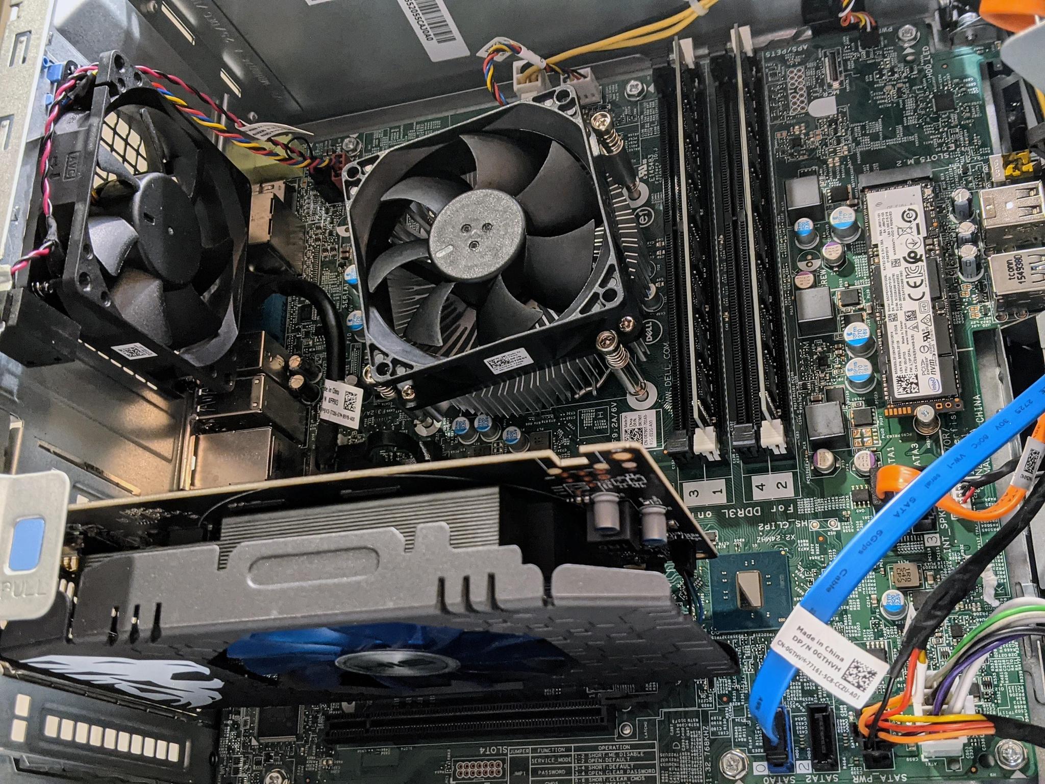 Upgraded Optiplex 5040/ i5-6500, RX 560 2GB