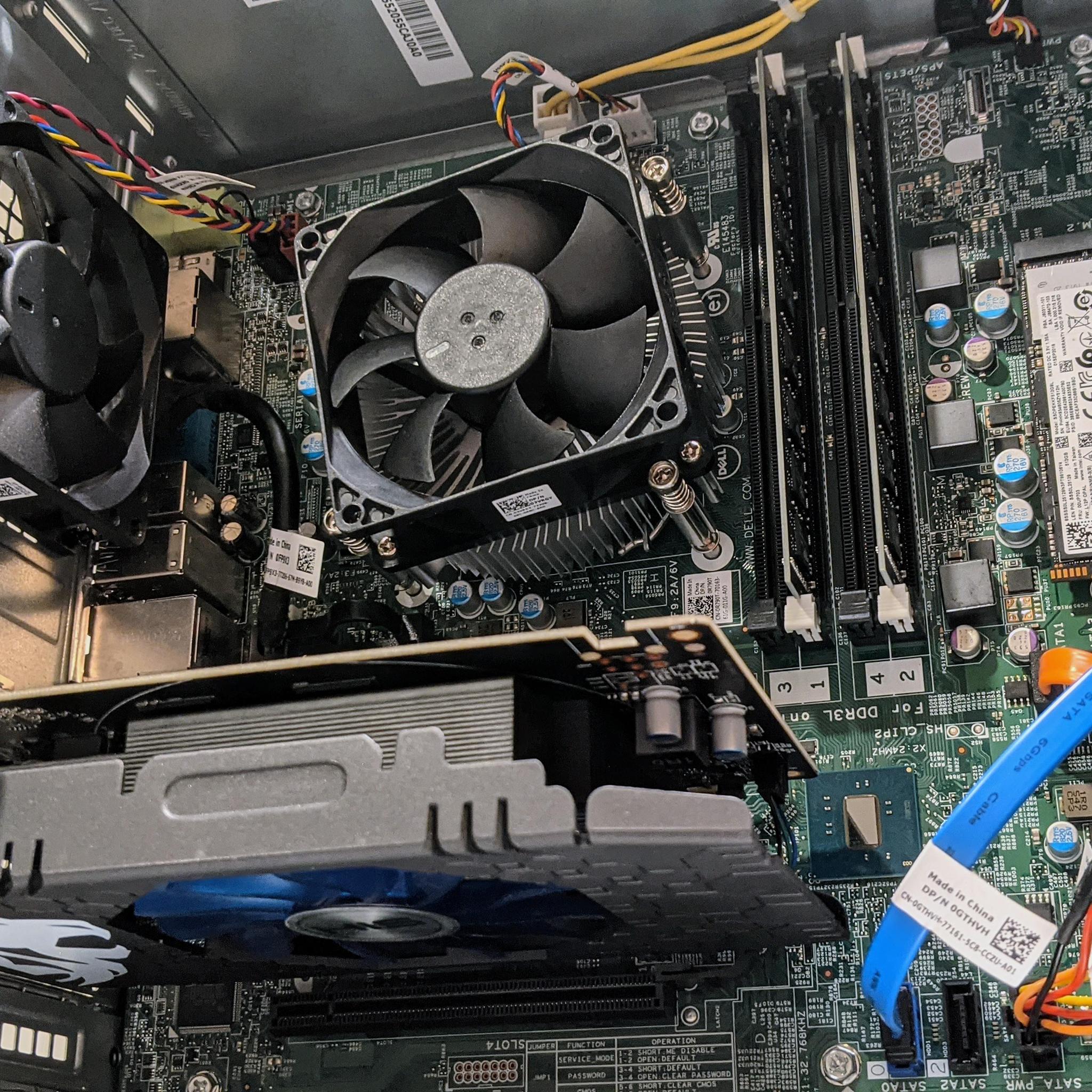 Upgraded Optiplex 5040/ i5-6500, RX 560 2GB