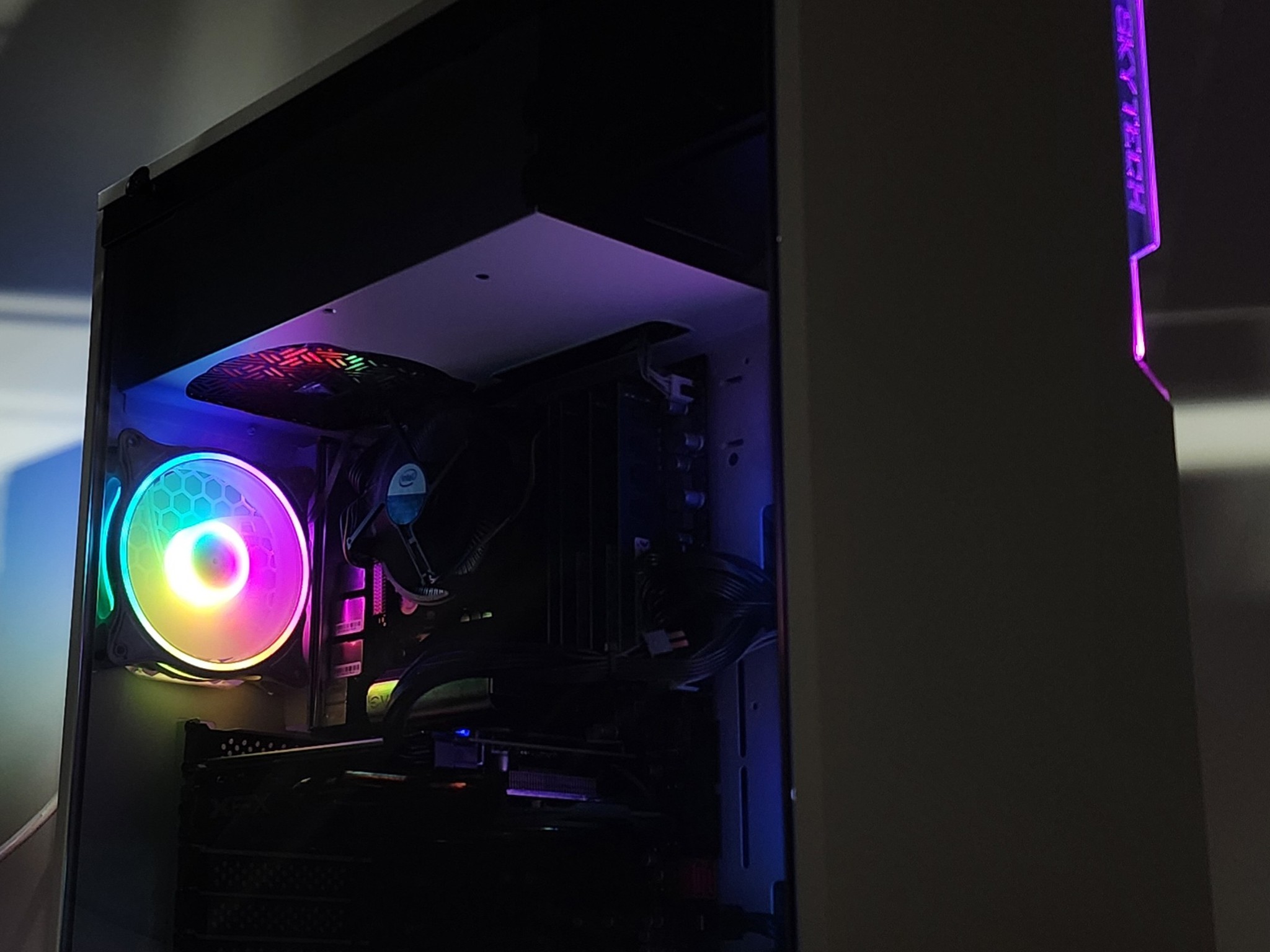 Gaming PC i7-950 32GB RAM 128GB SSD + 1TB HDD RX 580 8GB Windows 11 Computer