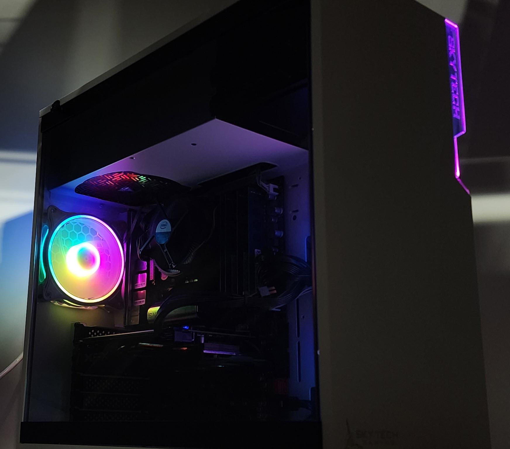 Gaming PC i7-950 32GB RAM 128GB SSD + 1TB HDD RX 580 8GB Windows 11 Computer