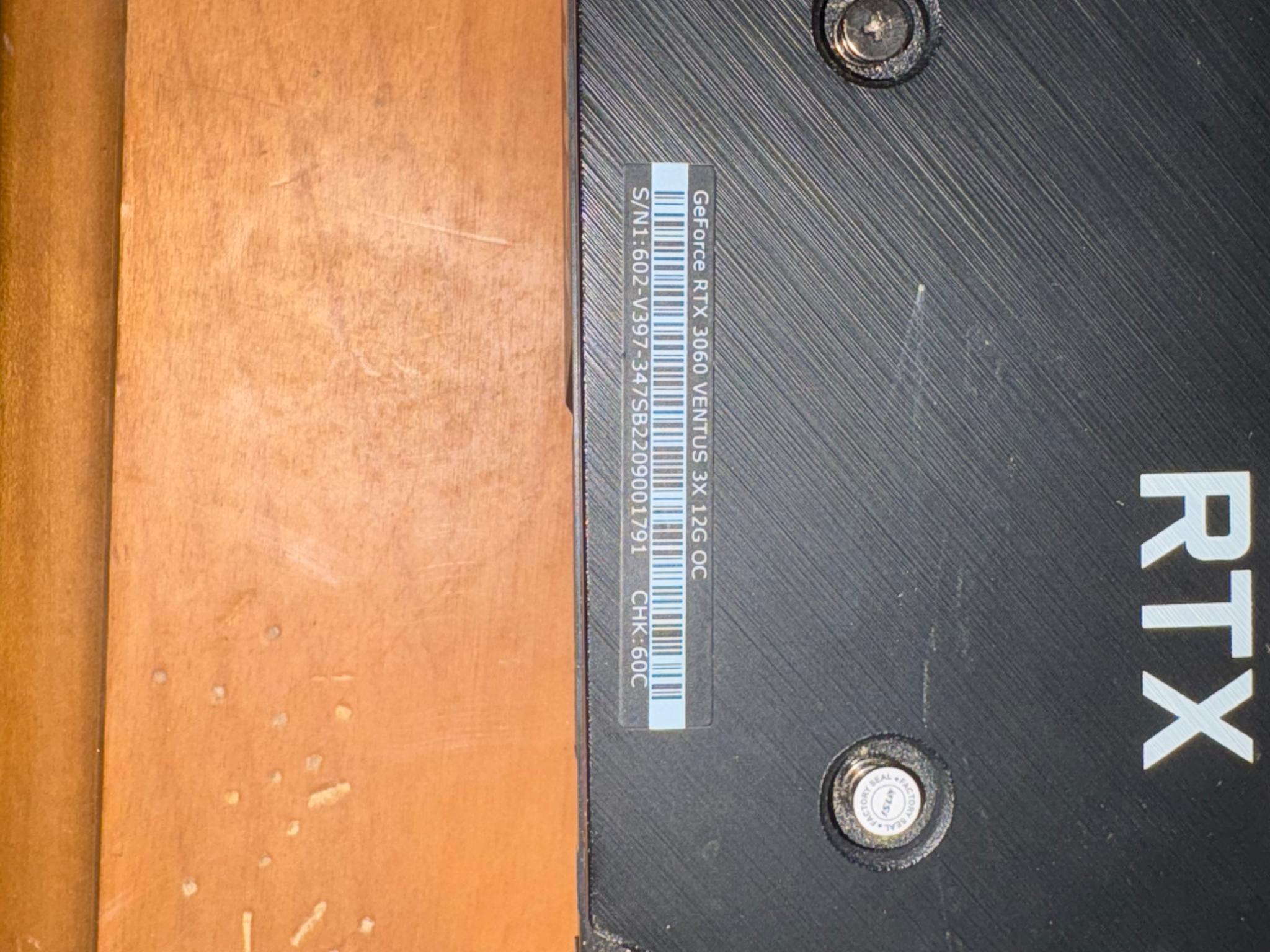 MSI GeForce RTX 3060 Ventus X3 12GB