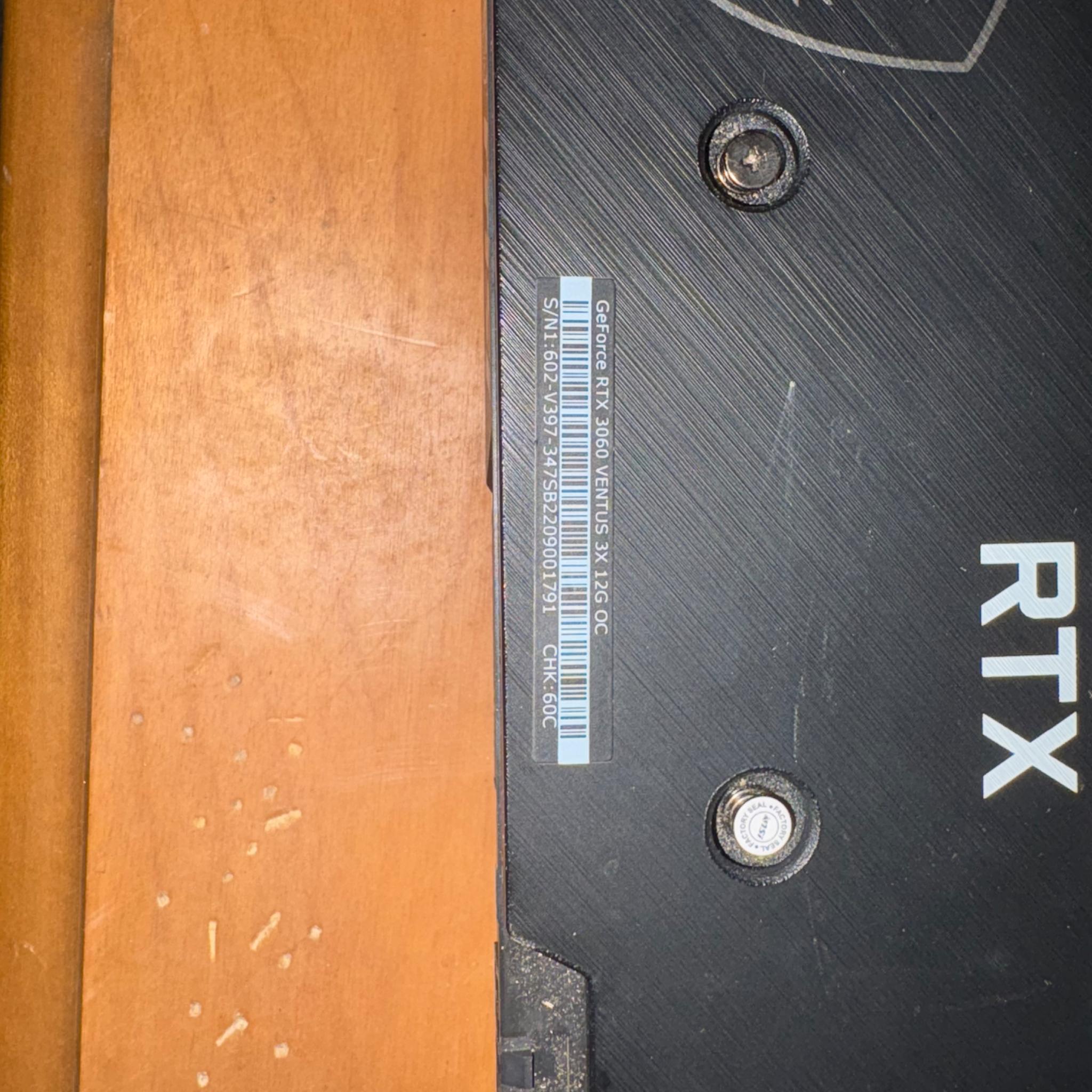 MSI GeForce RTX 3060 Ventus X3 12GB