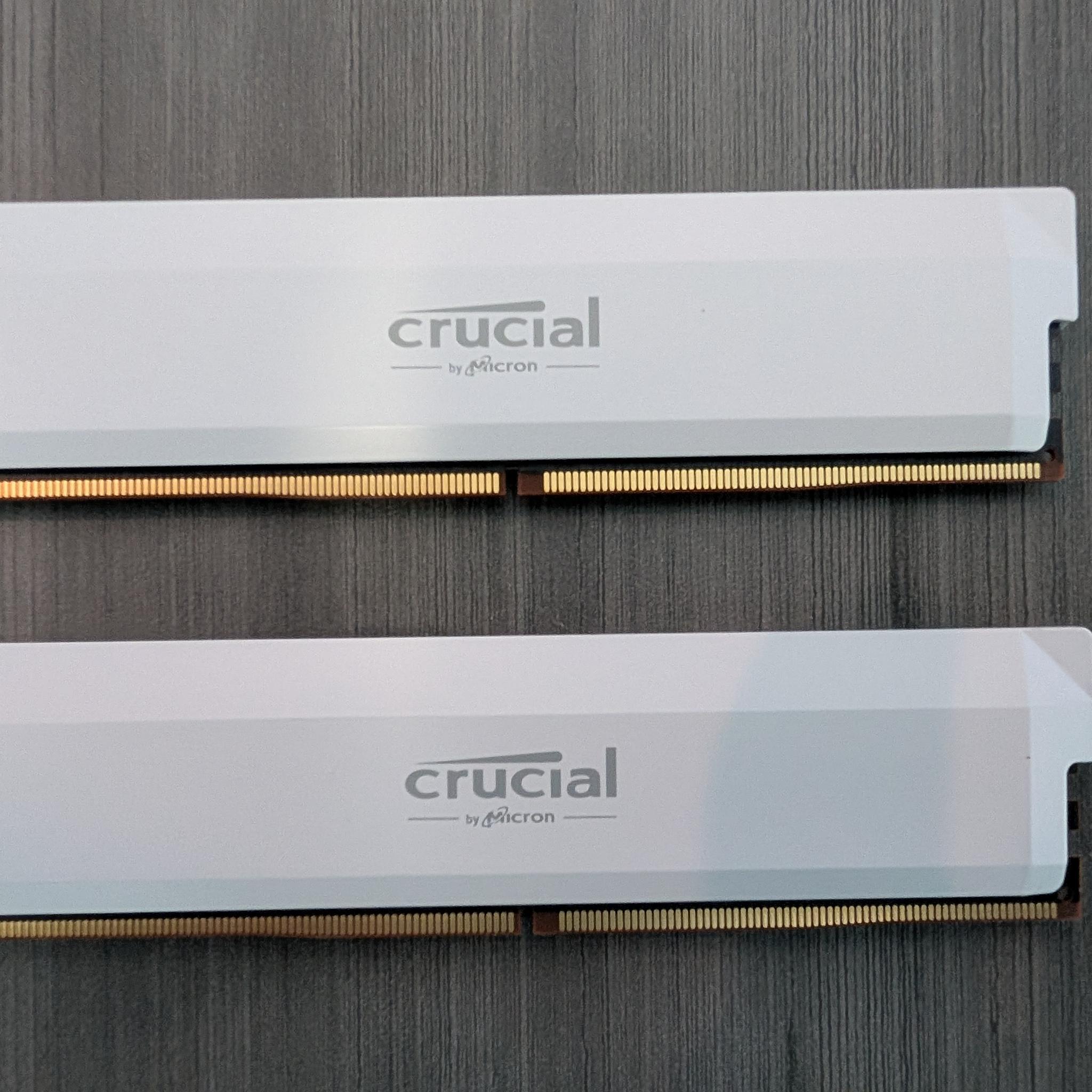 Crucial Pro 32GB DDR5 RAM Kit (2x16GB), CL36 6000MHz USED