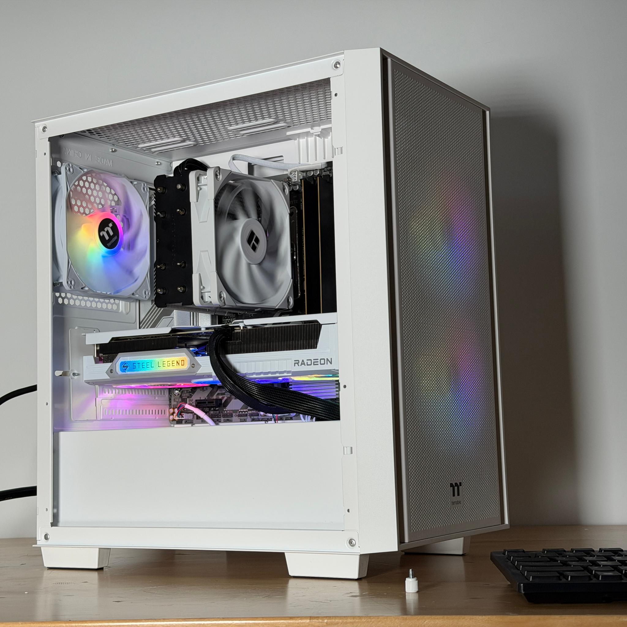 RX 9060XT 16gb Ryzen 7600x3d Gaming PC