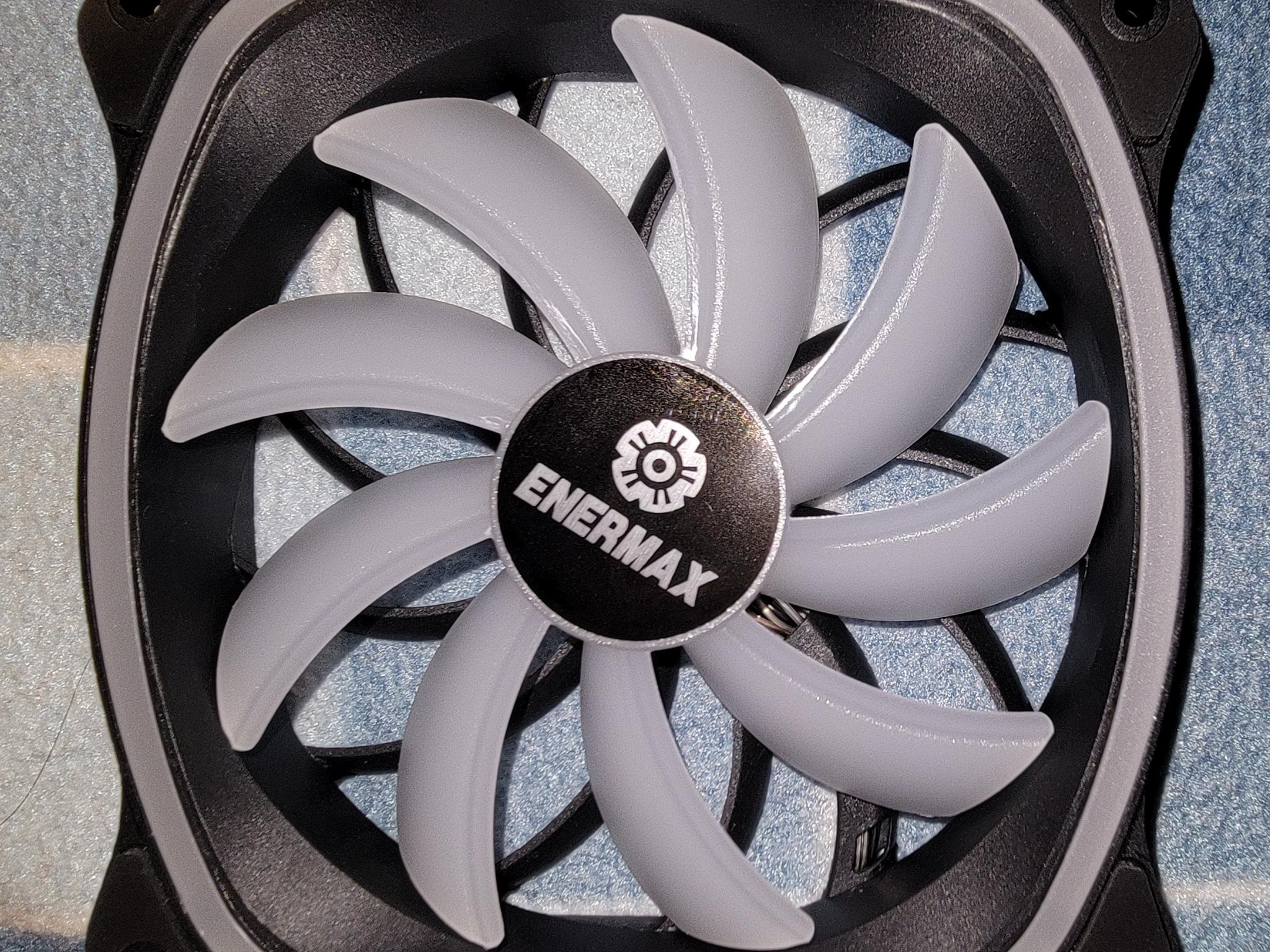Enermax SquA RGB ADV 120mm ARGB PWM Fans – Full Working Set x12