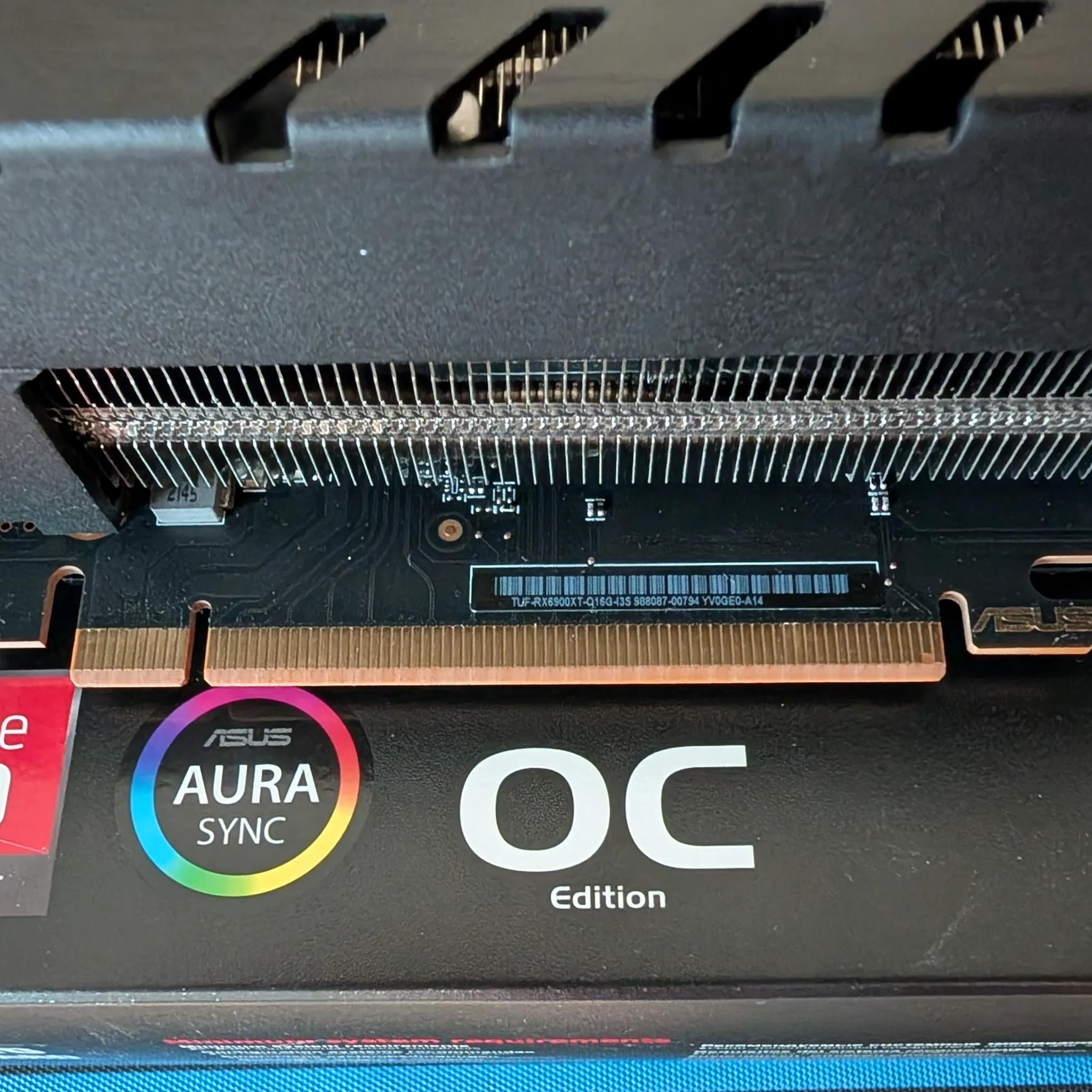 ASUS TUF Gaming AMD Radeon RX 6900 XT 16G OC Edition (TUF-RX600XT-O16G-GAMING)