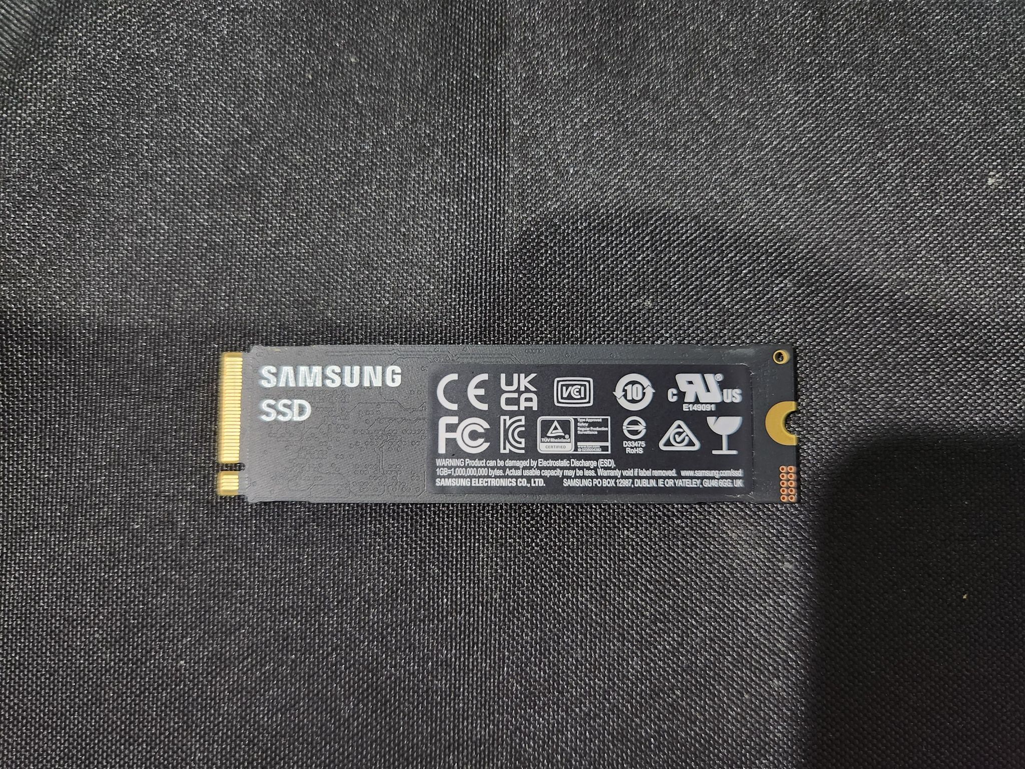 LIKE NEW SAMSUNG 9100 PRO 4TB NVME