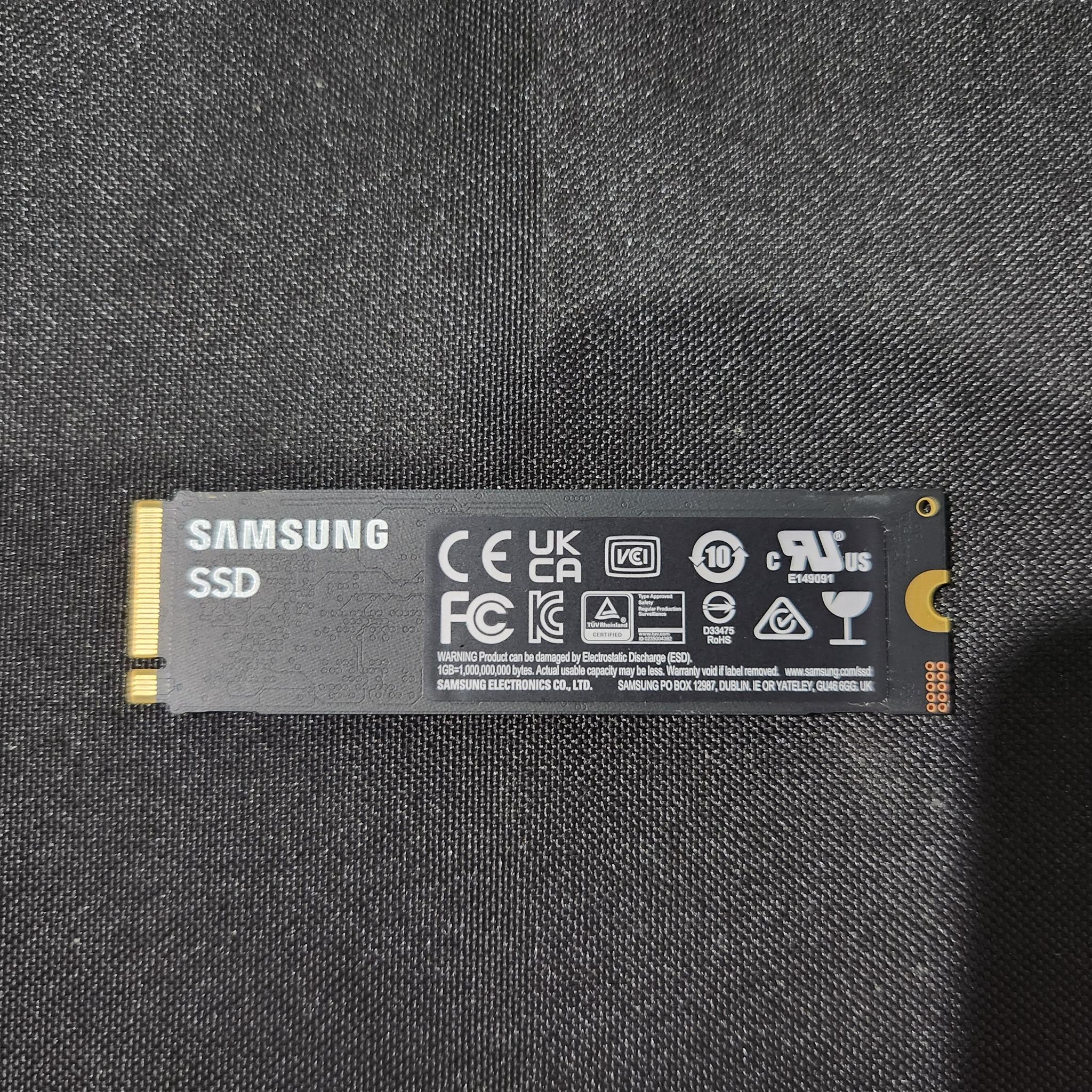 LIKE NEW SAMSUNG 9100 PRO 4TB NVME
