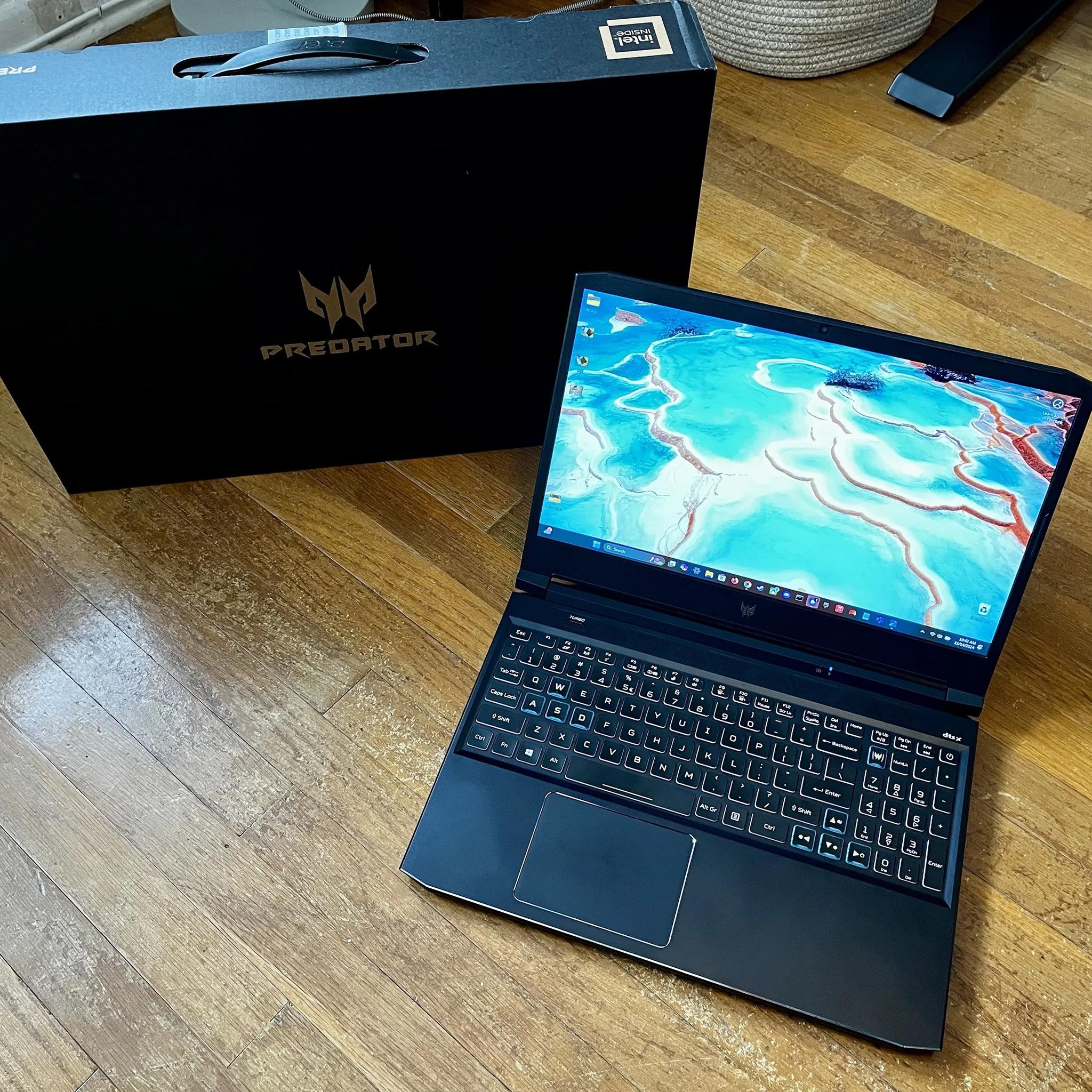 Acer Predator Helios 300 | Intel i7-11800H | RTX 3060 | 144Hz | 16GB DDR4 | 512GB SSD | WiFi 6