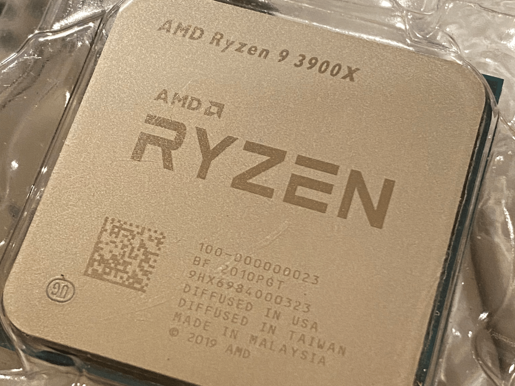 Clean System Pull Ryzen 9 3900X 12-Core, 24-Thread CPU