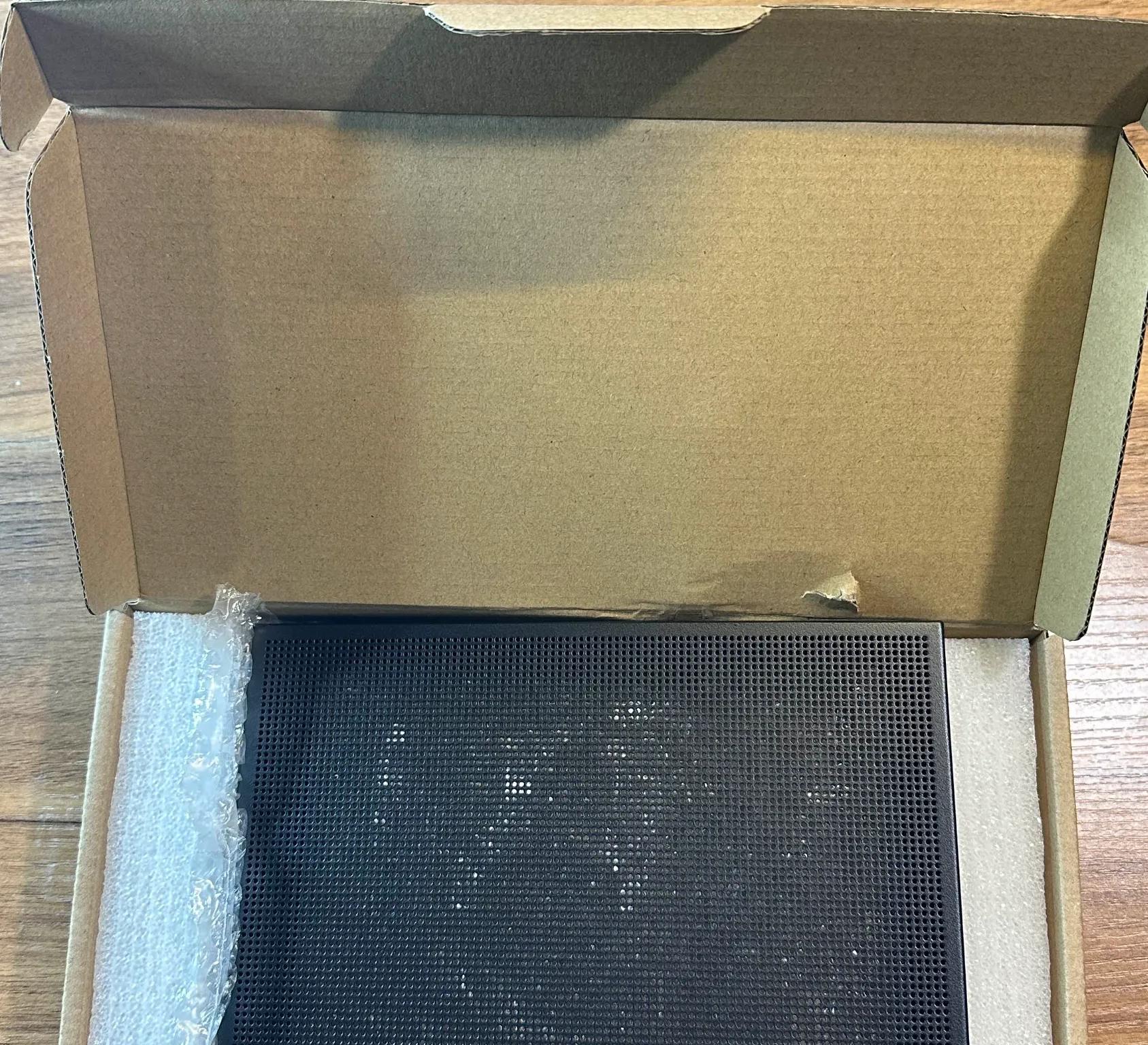 JONSBO D31 MESH SC BLACK Micro ATX Computer Case with LCD Display & 1x 120mm Fan
