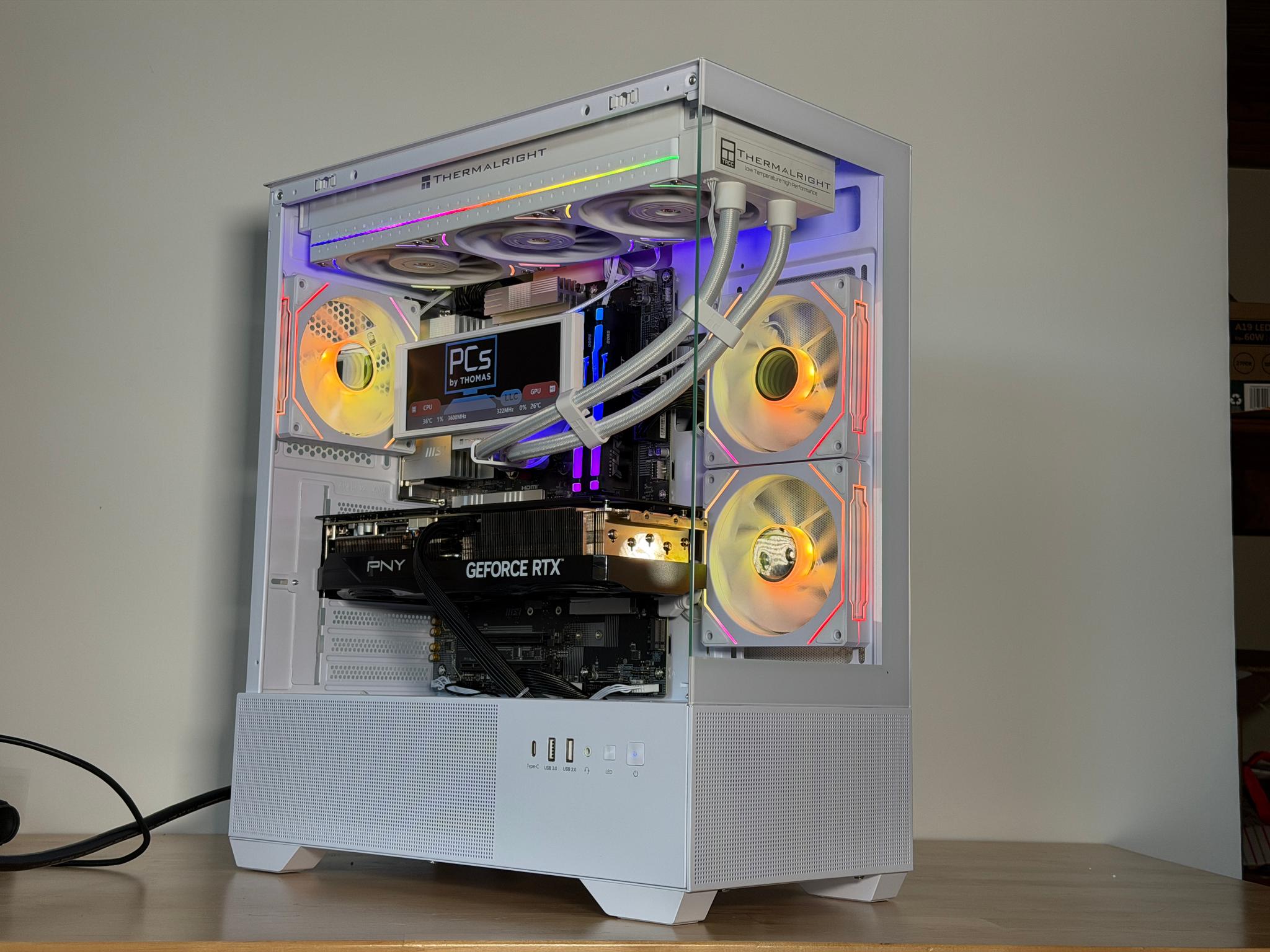 RTX 5070ti Ryzen 7 9800x3d Gaming PC