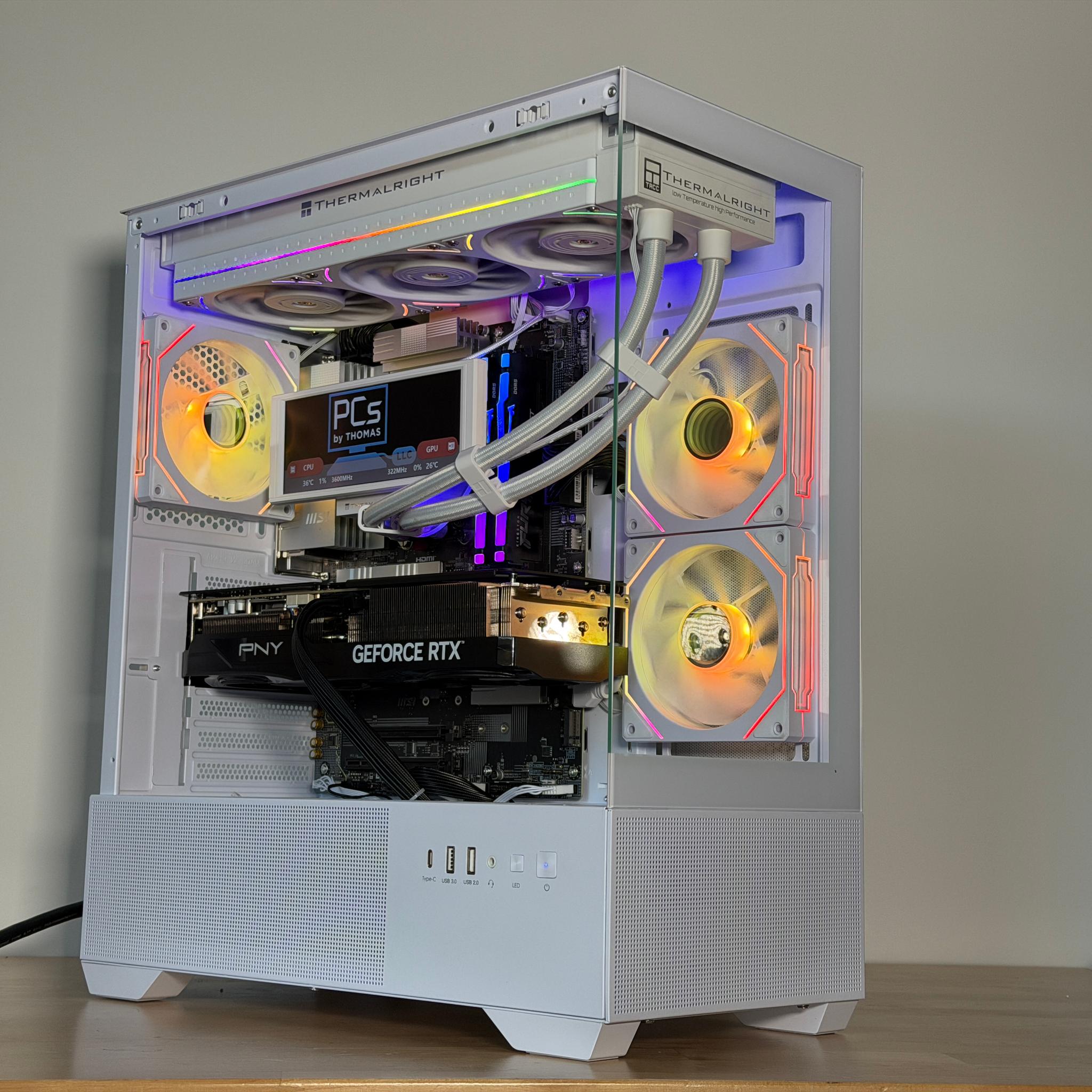 RTX 5070ti Ryzen 7 9800x3d Gaming PC
