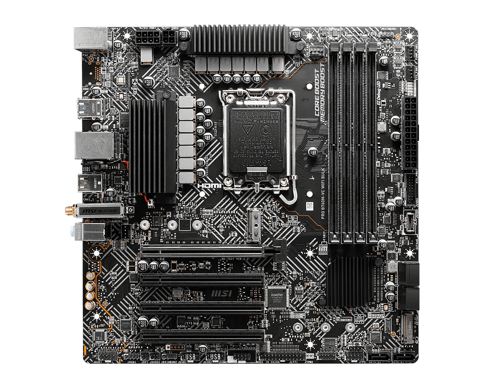 3x MSI PRO B760M-VC Wifi Bulk M-ATX