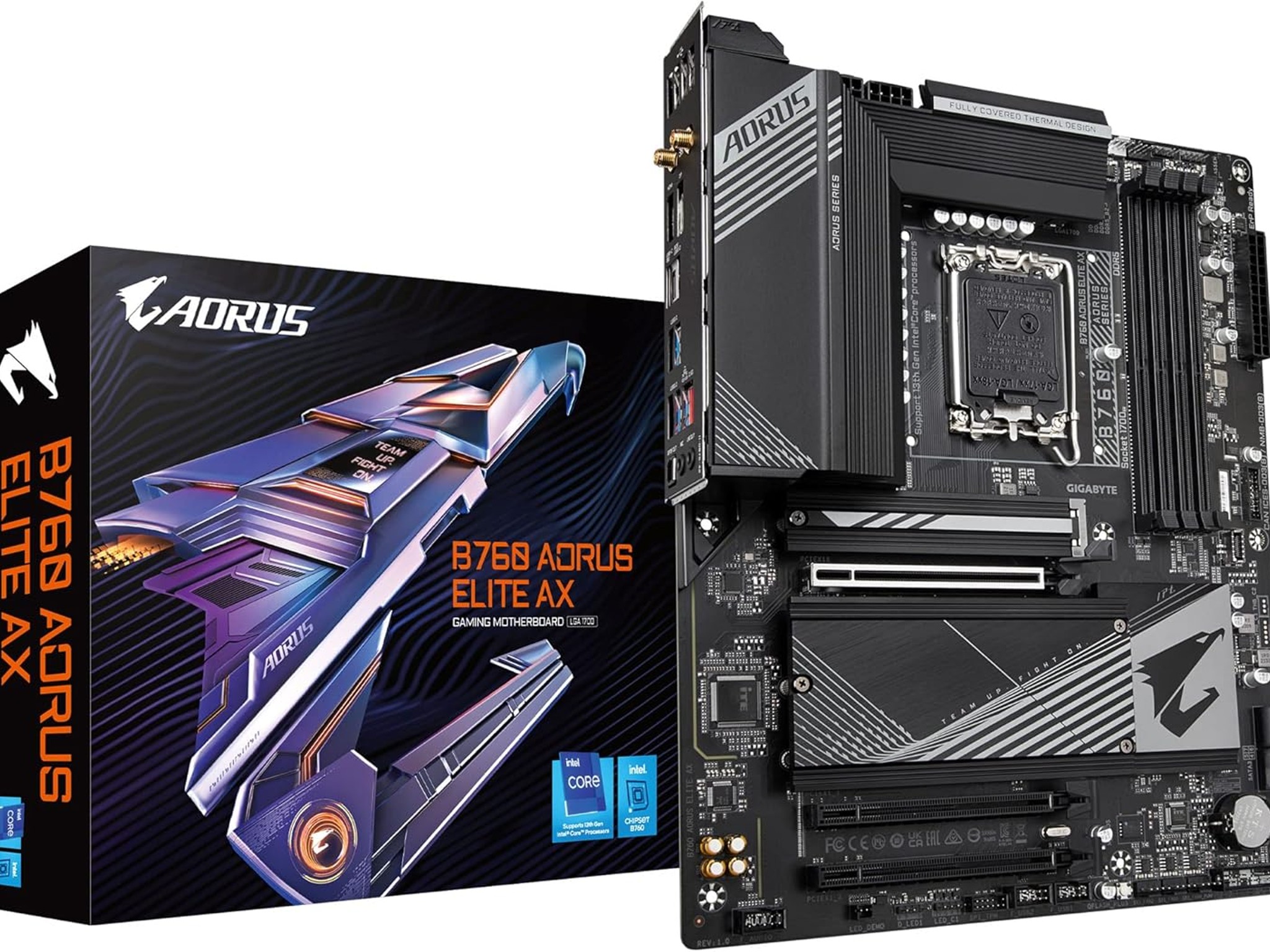 USED GIGABYTE B760 AORUS ELITE AX LGA 1700 ATX Intel Motherboard