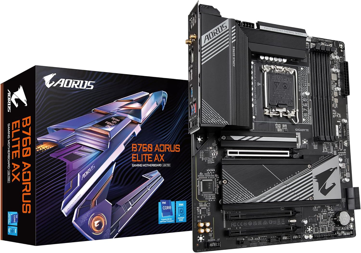 USED GIGABYTE B760 AORUS ELITE AX LGA 1700 ATX Intel Motherboard