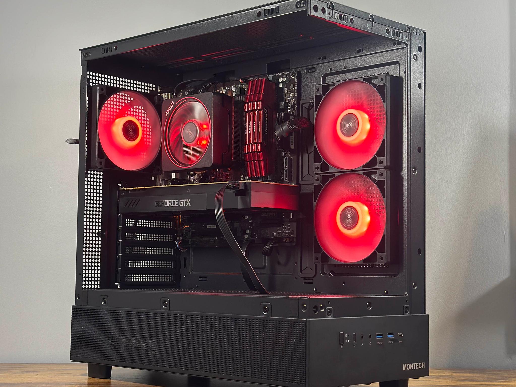 GTX 1070 8GB | Ryzen 7 2700X | 16GB DDR4 | 512GB SSD | Win11 | WIFI | 1080P Custom Gaming PC