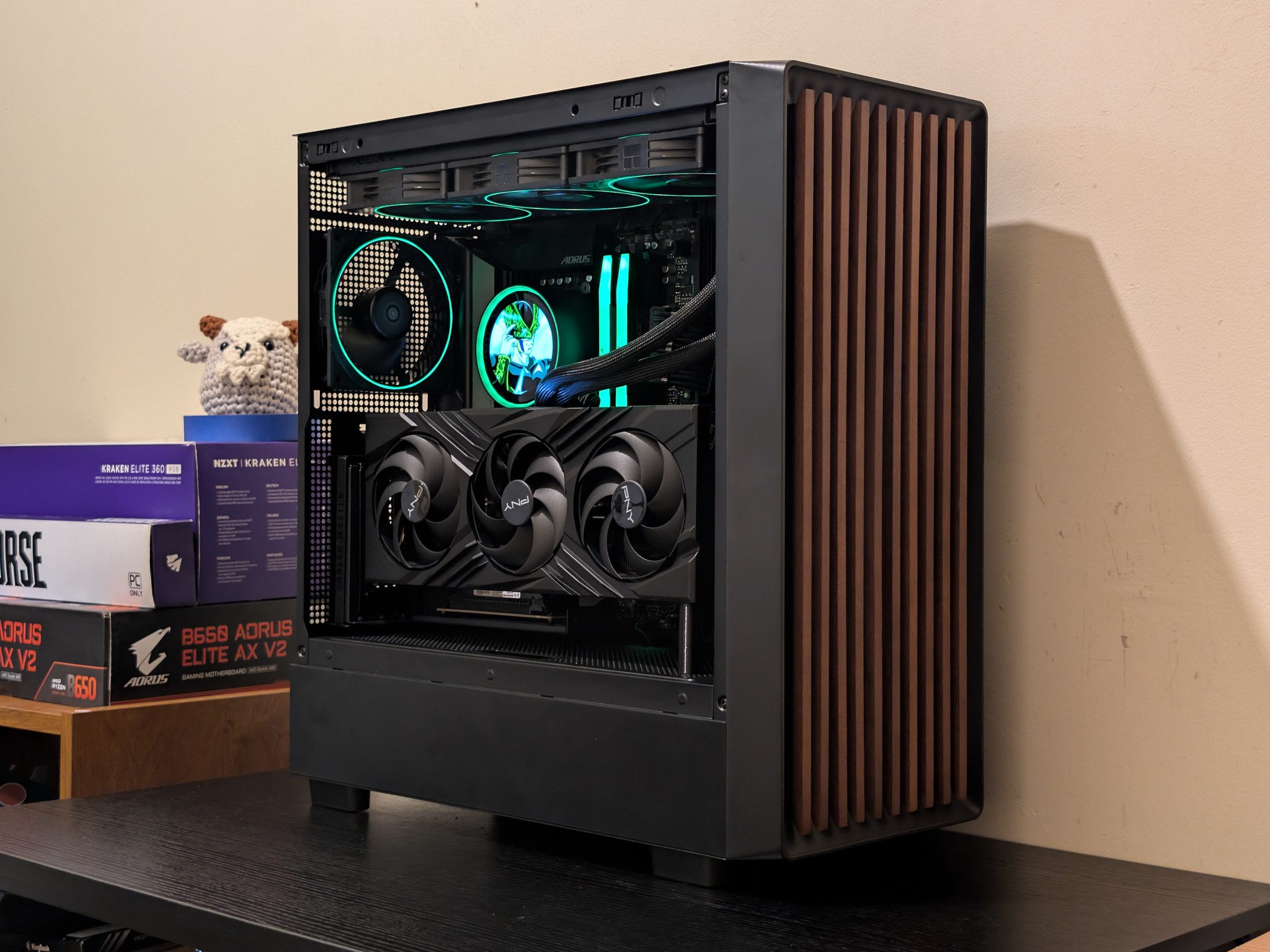 ⚫🪵4K Gaming Beast | RTX 4080 Super | Ryzen 7 7800X3D | 2TB SSD | 64GB RAM | WiFi 6 & Bluetooth🪵⚫