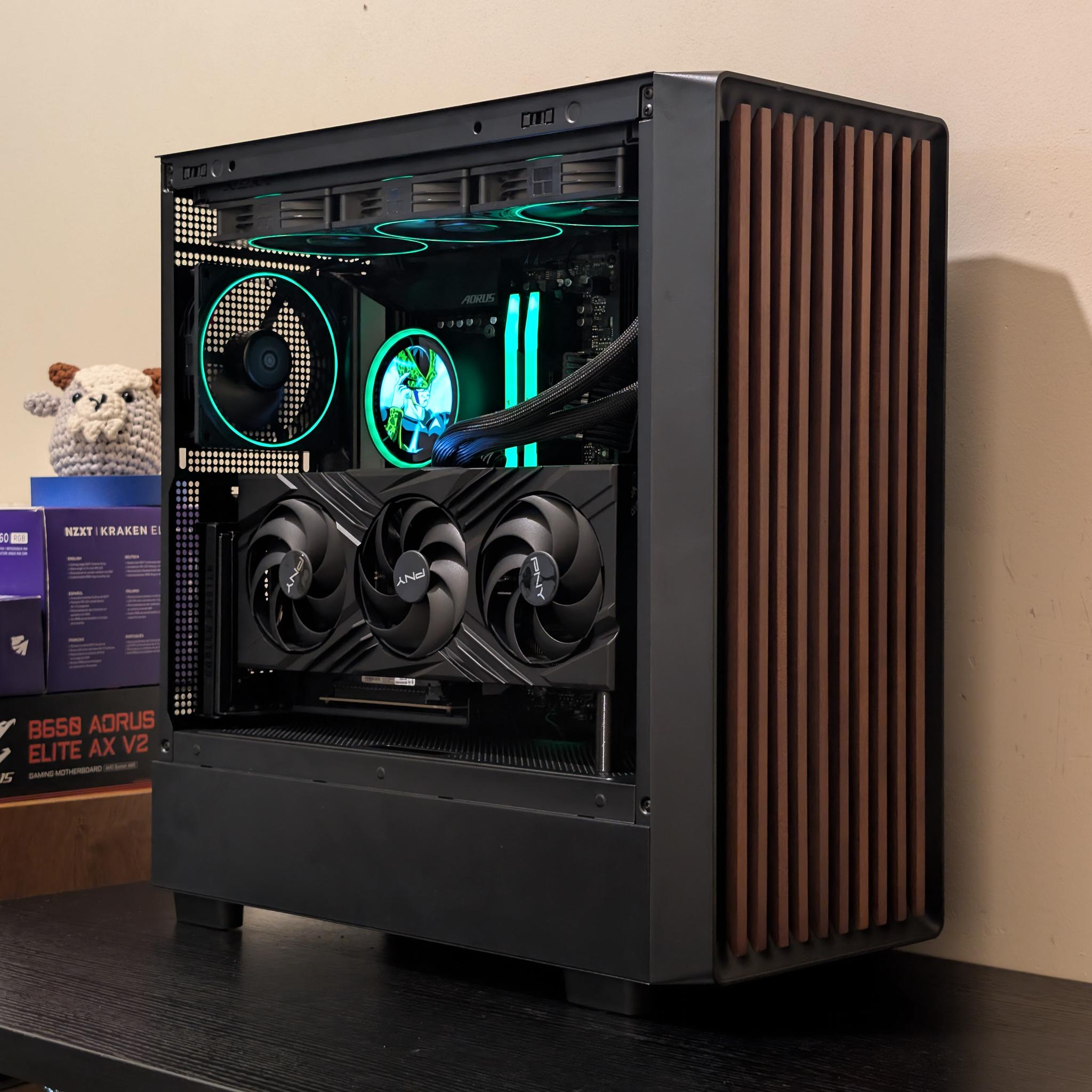 ⚫🪵4K Gaming Beast | RTX 4080 Super | Ryzen 7 7800X3D | 2TB SSD | 64GB RAM | WiFi 6 & Bluetooth🪵⚫