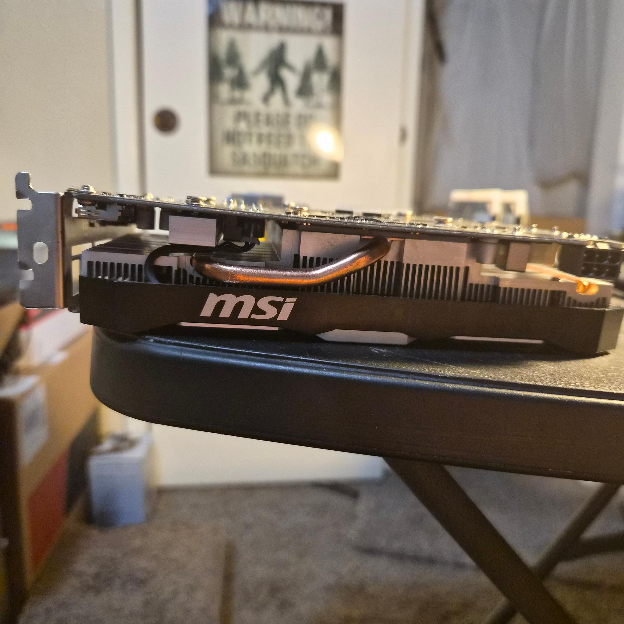 MSI Ventus XS OCV1 GeForce GTX 1650 G6 4 GB