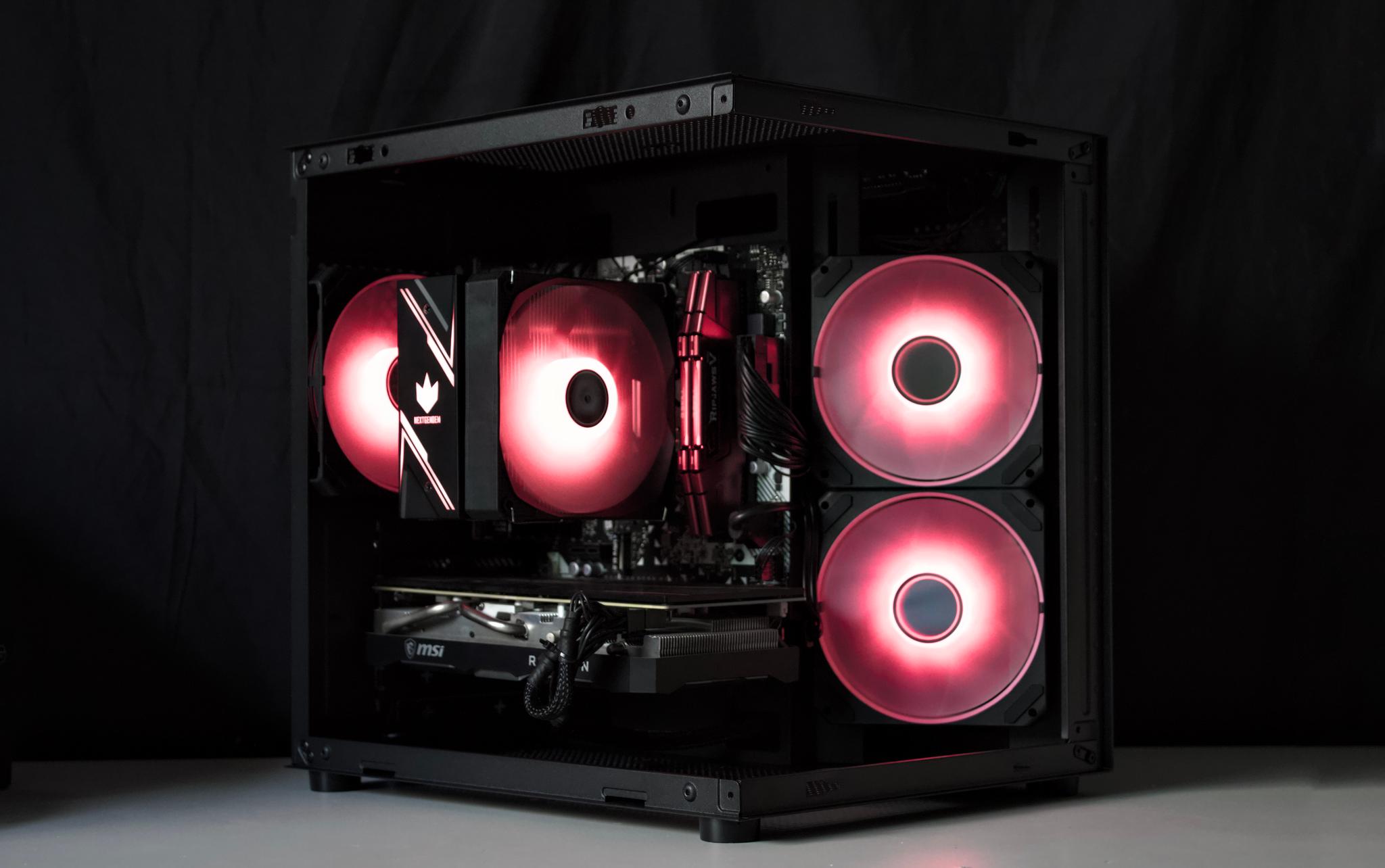 🟥⬛ Gaming PC – RX 5700XT, Ryzen 5 3600, 16GB RAM, 512GB SSD - WiFi, BlueTooth ⬛🟥