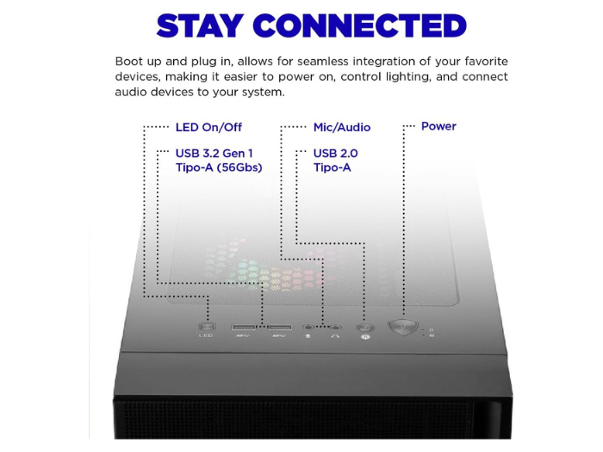 Nsx Gaming Pc Falcon Ryzen 5 5600X Geforce RTX 4060 TI, 16GB RAM, 1TB SSD NVME M2, Windows 11 Home
