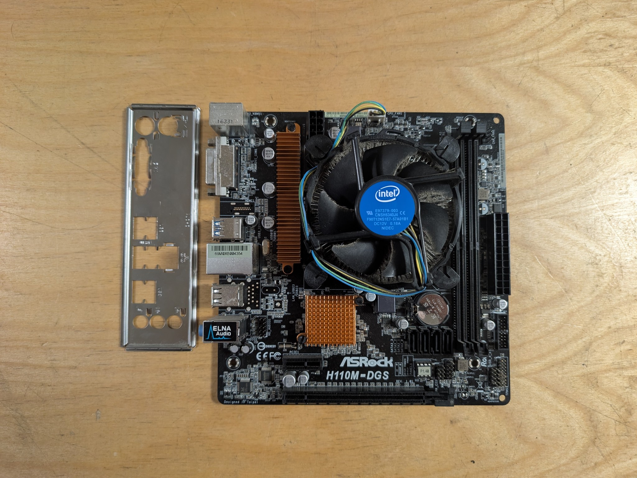 AsRock H110 + Intel Core i7 6700