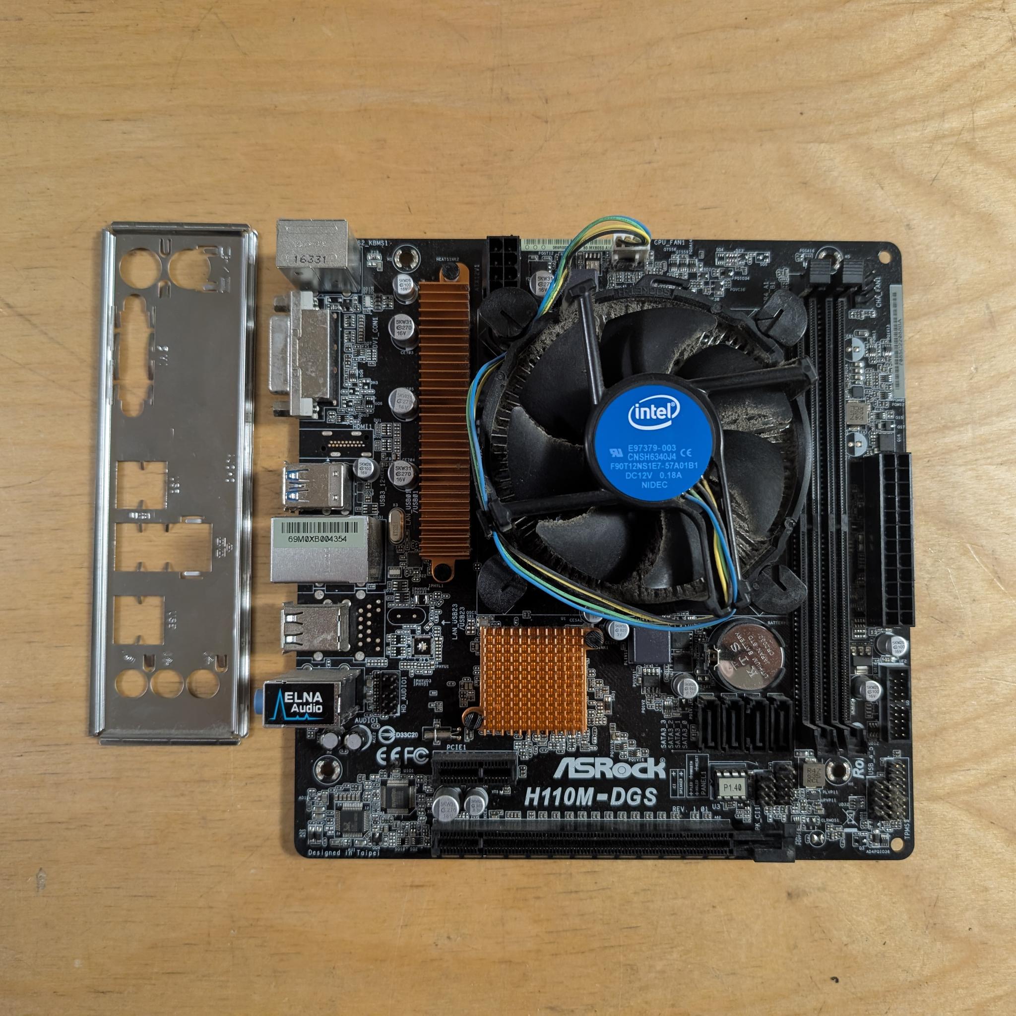 AsRock H110 + Intel Core i7 6700