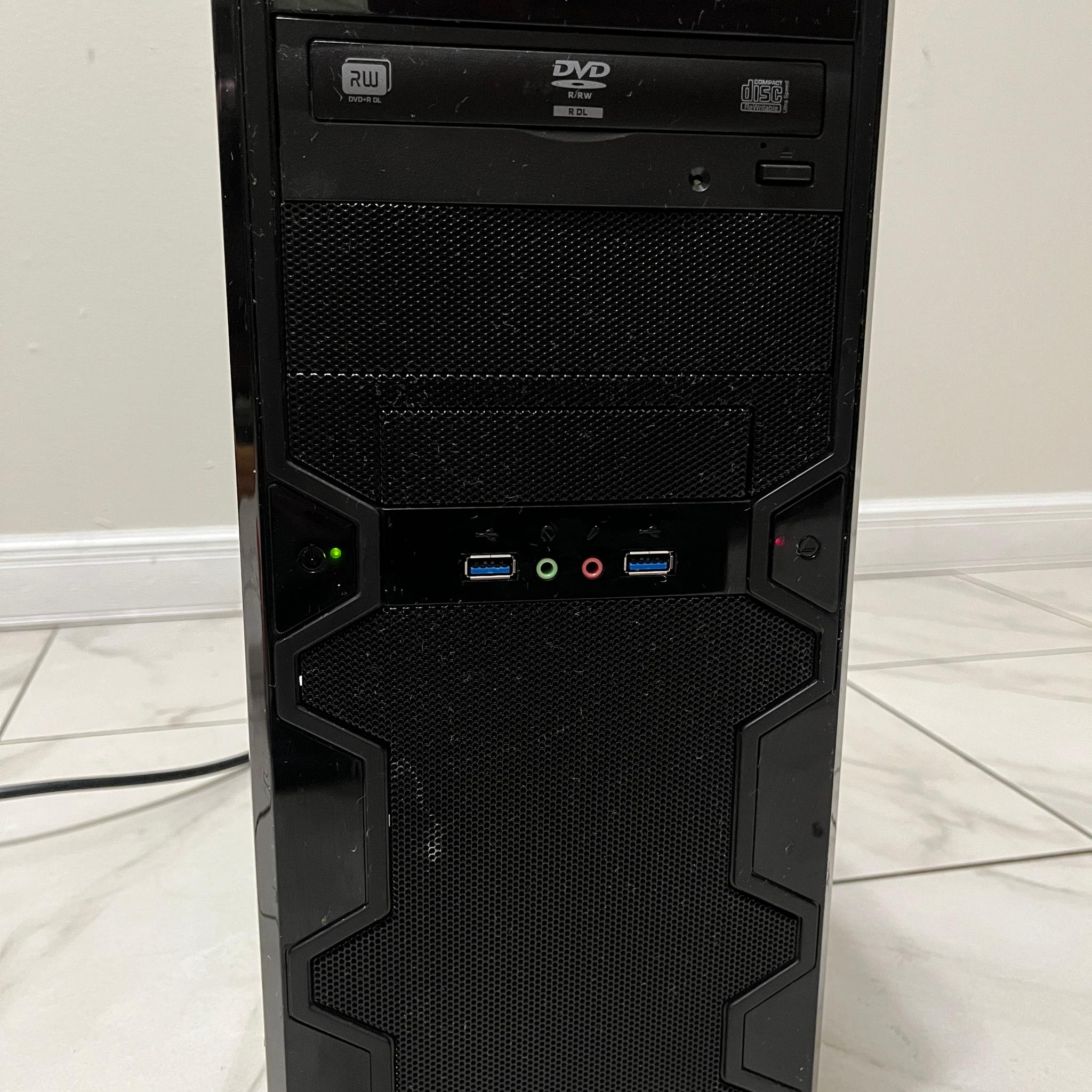 NVIDIA RTX 4060 Ti, Intel Core i7-9700, 16GB RAM, 500GB SSD - High FPS Gaming PC w/ Wi-Fi & BT