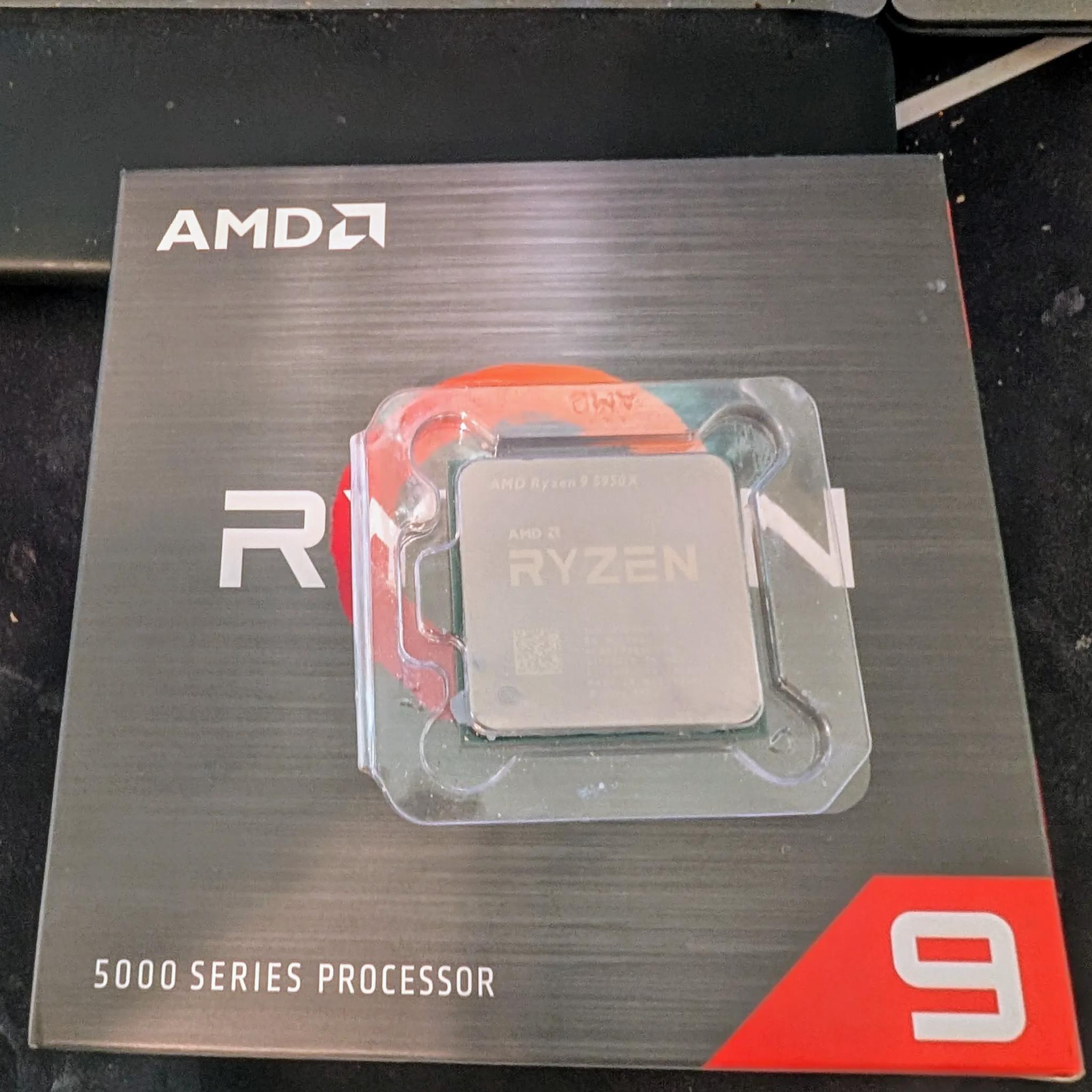 PERFECT CONDITION* AMD Ryzen 9 5950x W/CPU Cooler