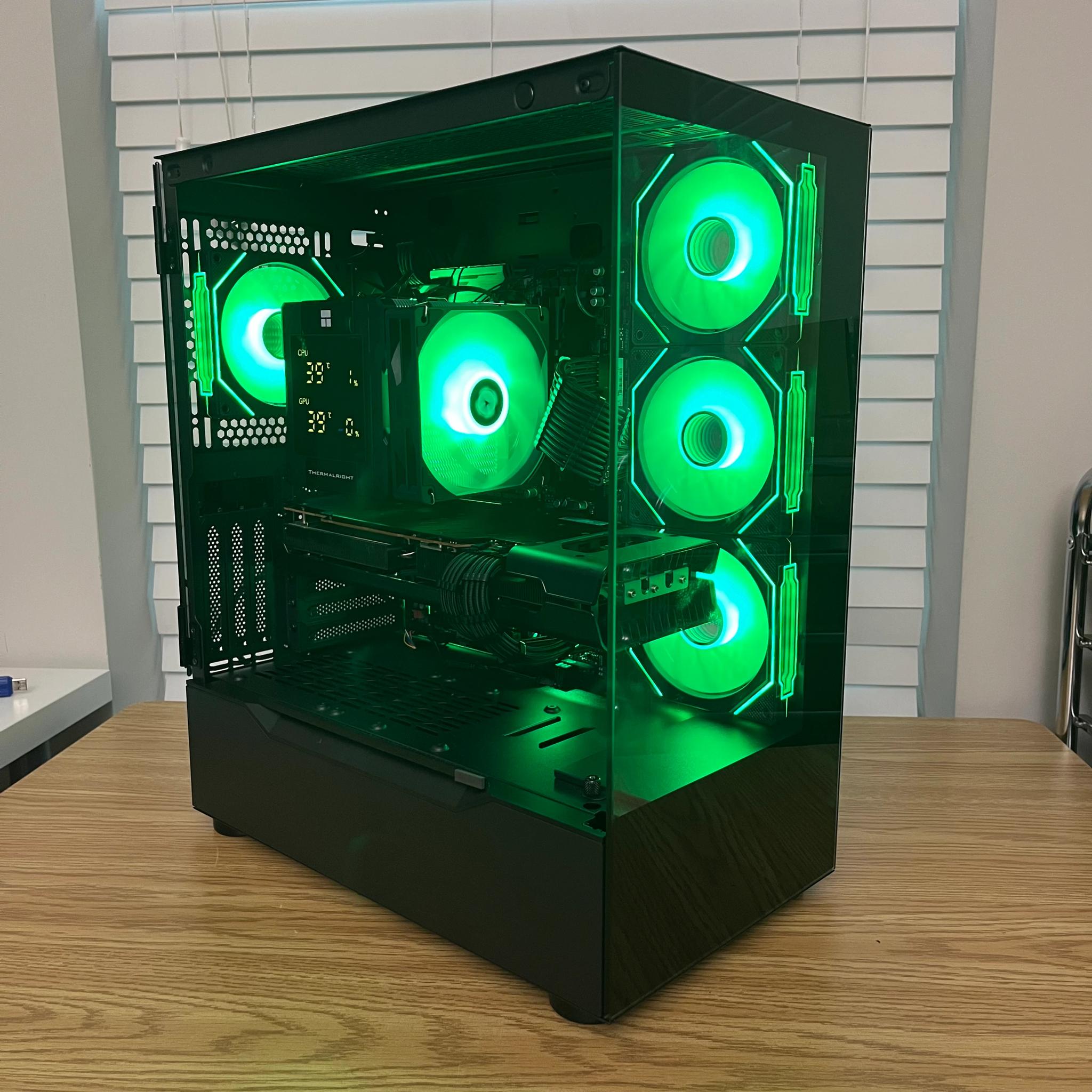 🔥⚫ Gaming PC | Ryzen 7 5800x | RX 6800 | 32GB DDR4 | WiFi & BT ⚫🔥