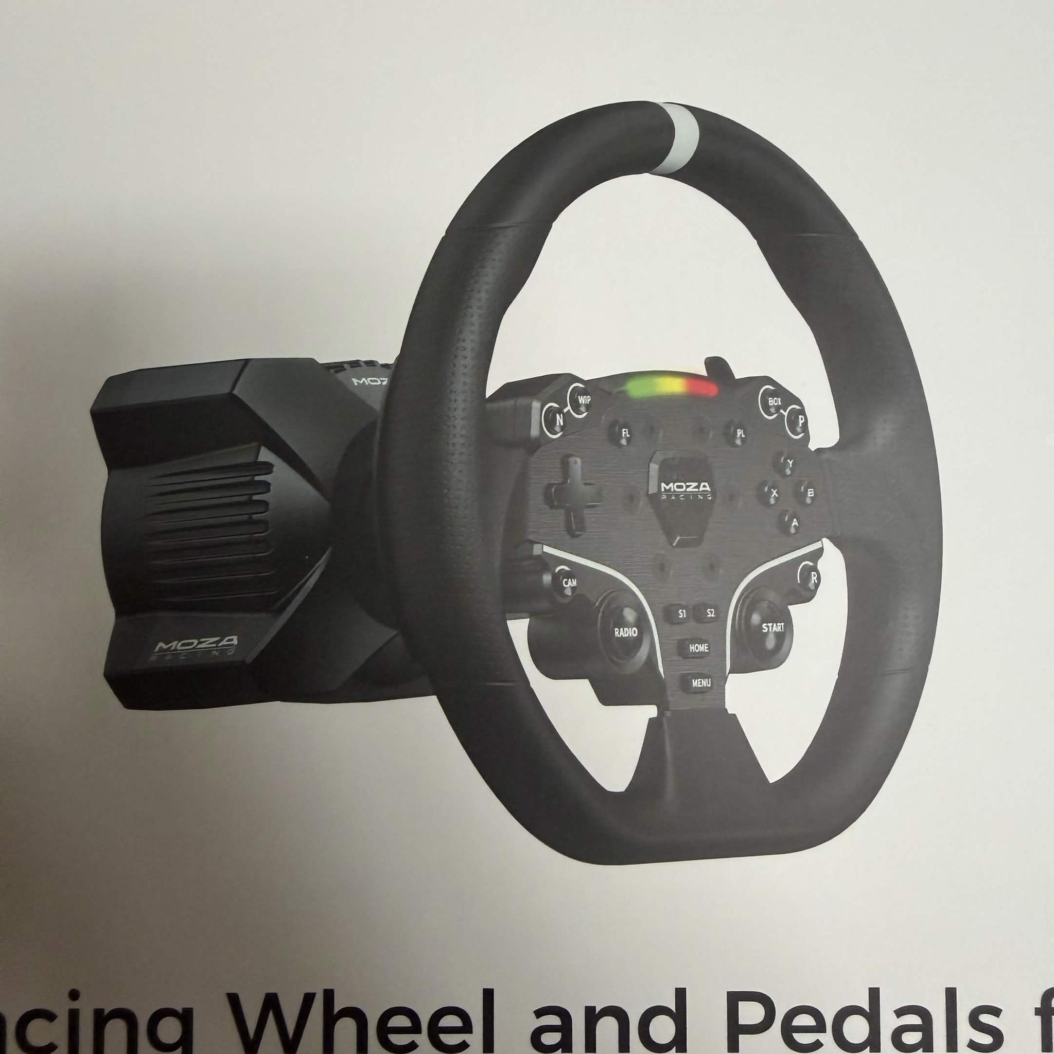 Moza R3 Direct Drive Sim Racing Wheels and Pedals (PC ONLY)