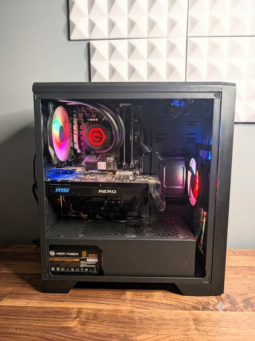 GAMING PC/GTX 1070Ti/8700K/16GB/512GB SSD/WIFI&BT