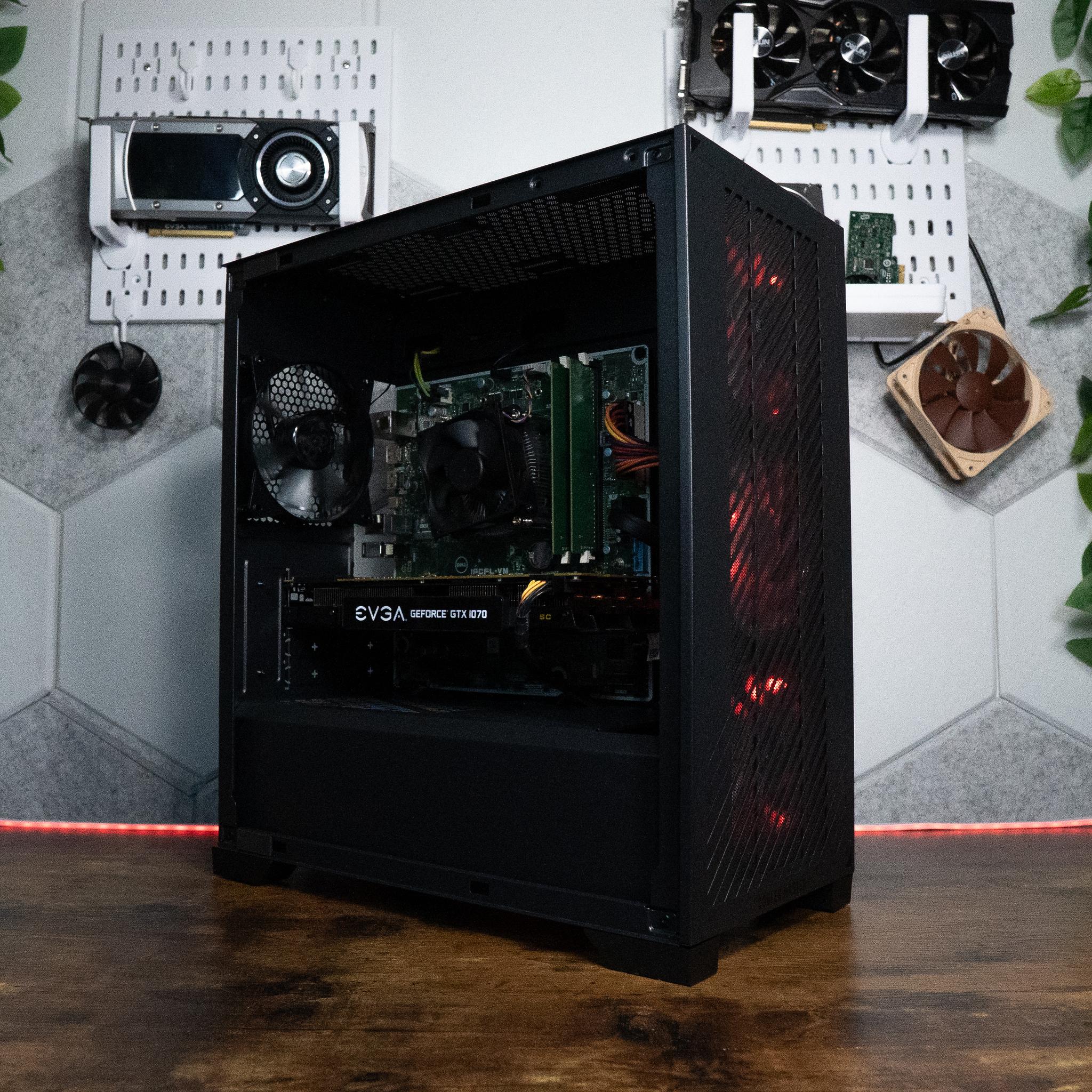 🩸🩸 BUDGET - Warzone Ready GAMING PC | EVGA GTX 1070 8GB | INTEL i7 8700K | 16GB DDR4 RAM | 1.24TB