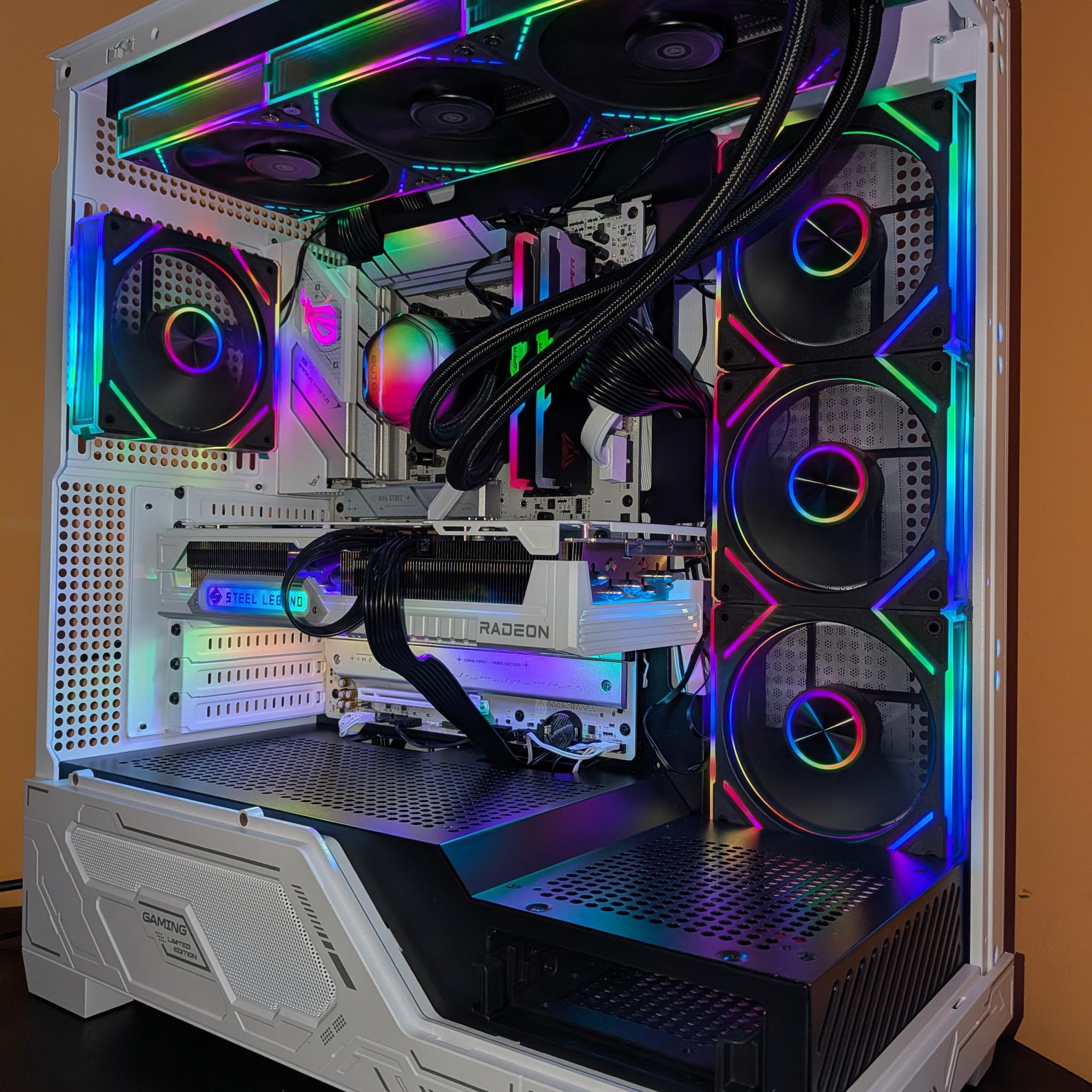 8700F | RX 9070 XT | 32GB | 4 TB | 1000W