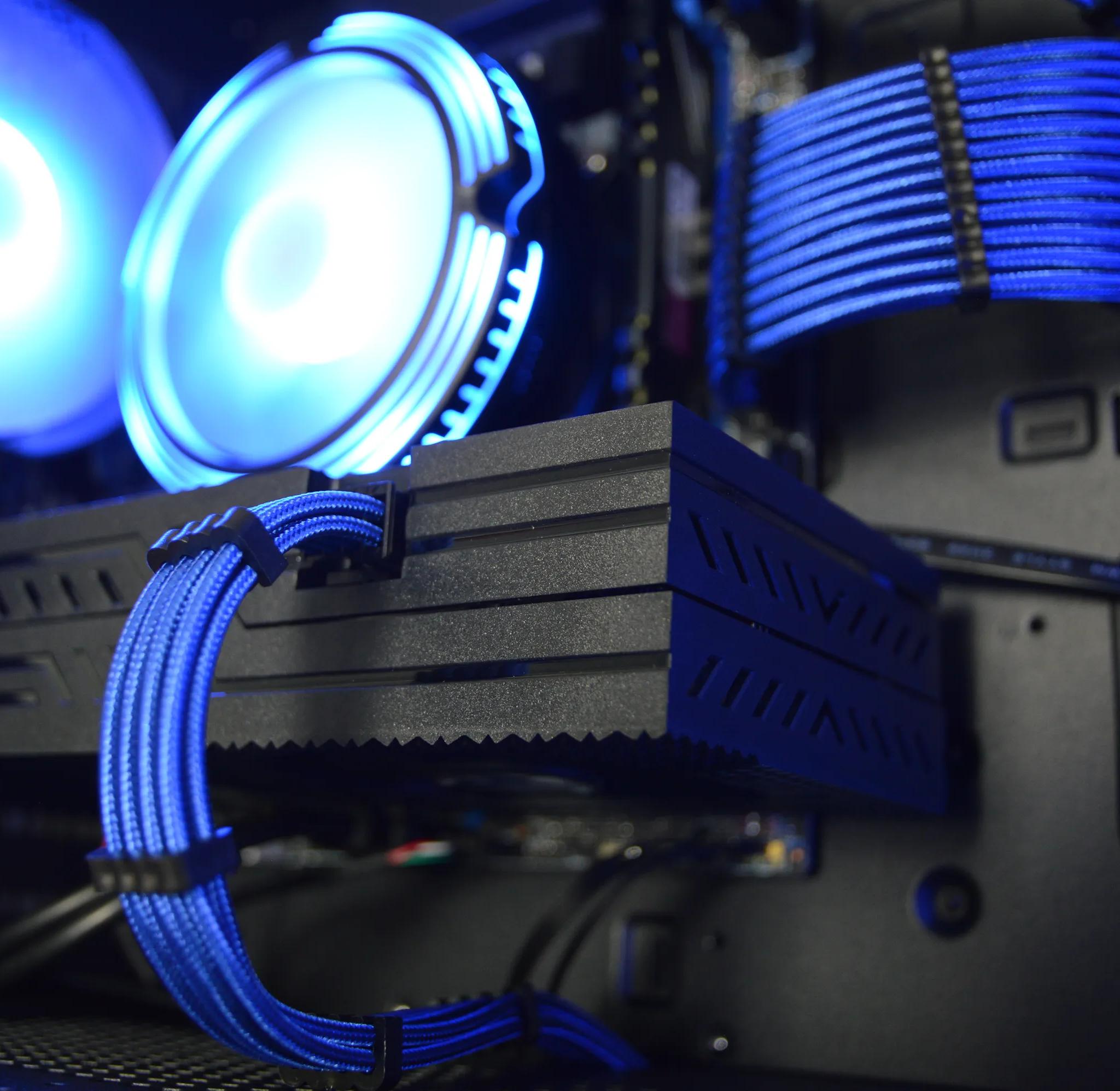 🔵⚫️| RX 580 8GB | INTEL XEON E5 2670 V3 | 16GB RAM | 512GB SSD + 1TB HDD | Midnight Cobalt |