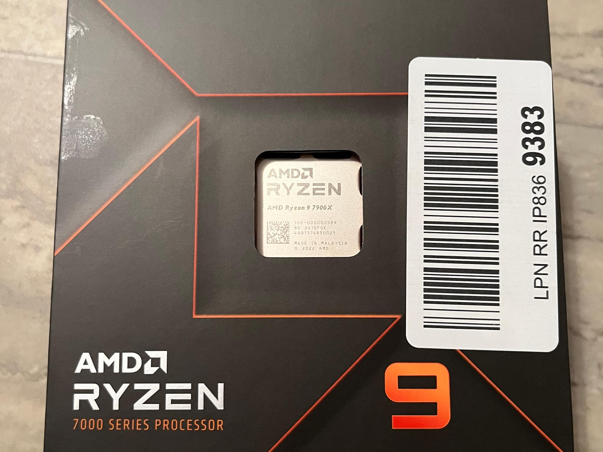 AMD Ryzen 9 7900X