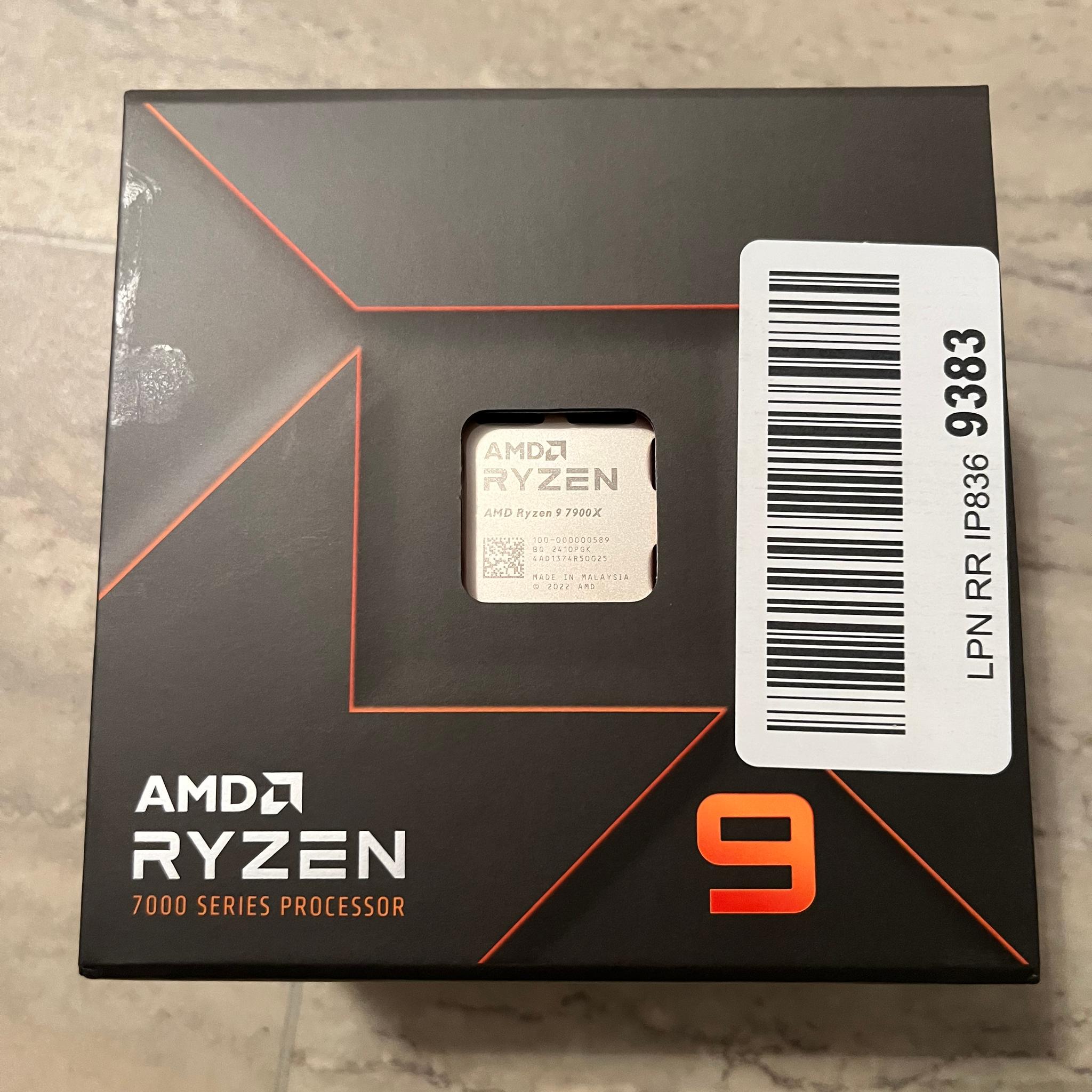 AMD Ryzen 9 7900X