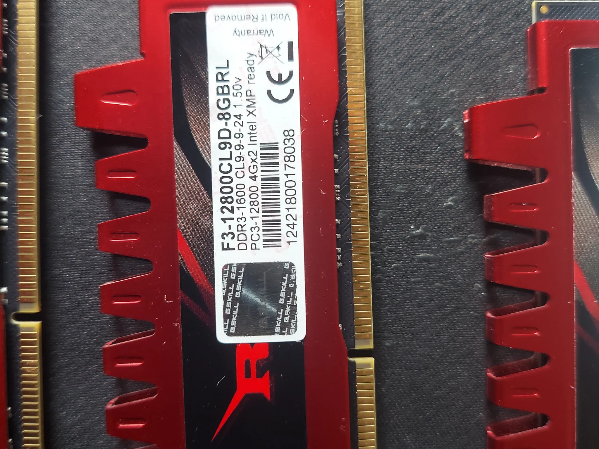 16 gb 4x4gb ddr3 1600mhz xmp ready